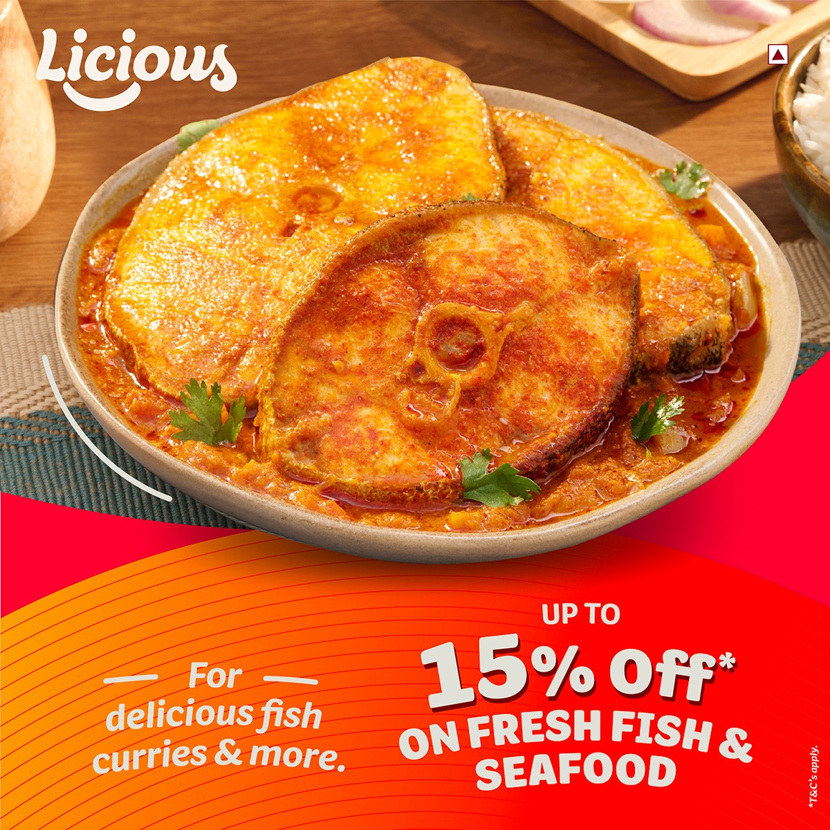 Licious Facebook ad