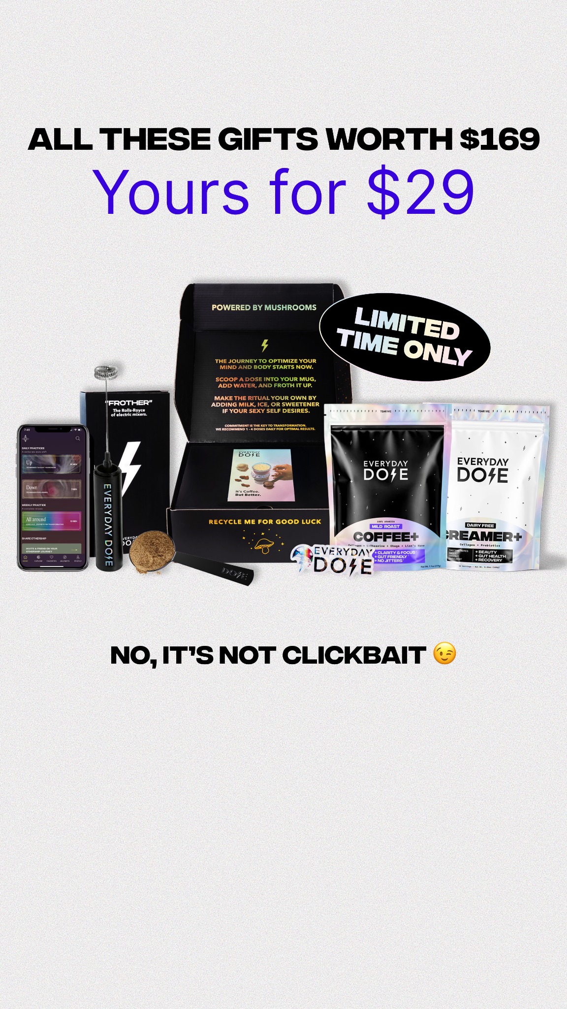 Everyday Dose Facebook ad