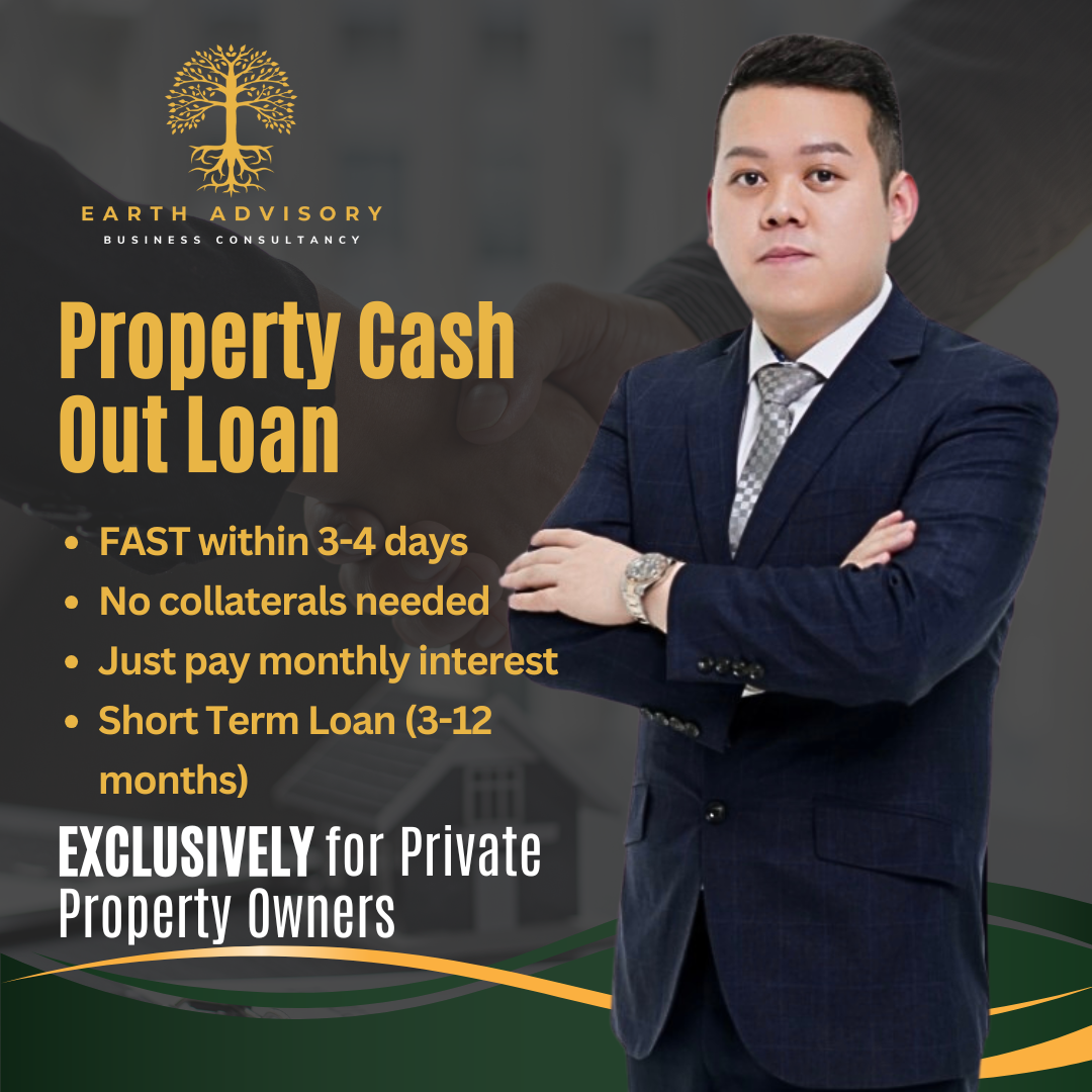 Earth Advisory SG Facebook ad: Fast, Discreet Loan Options for Property Owners