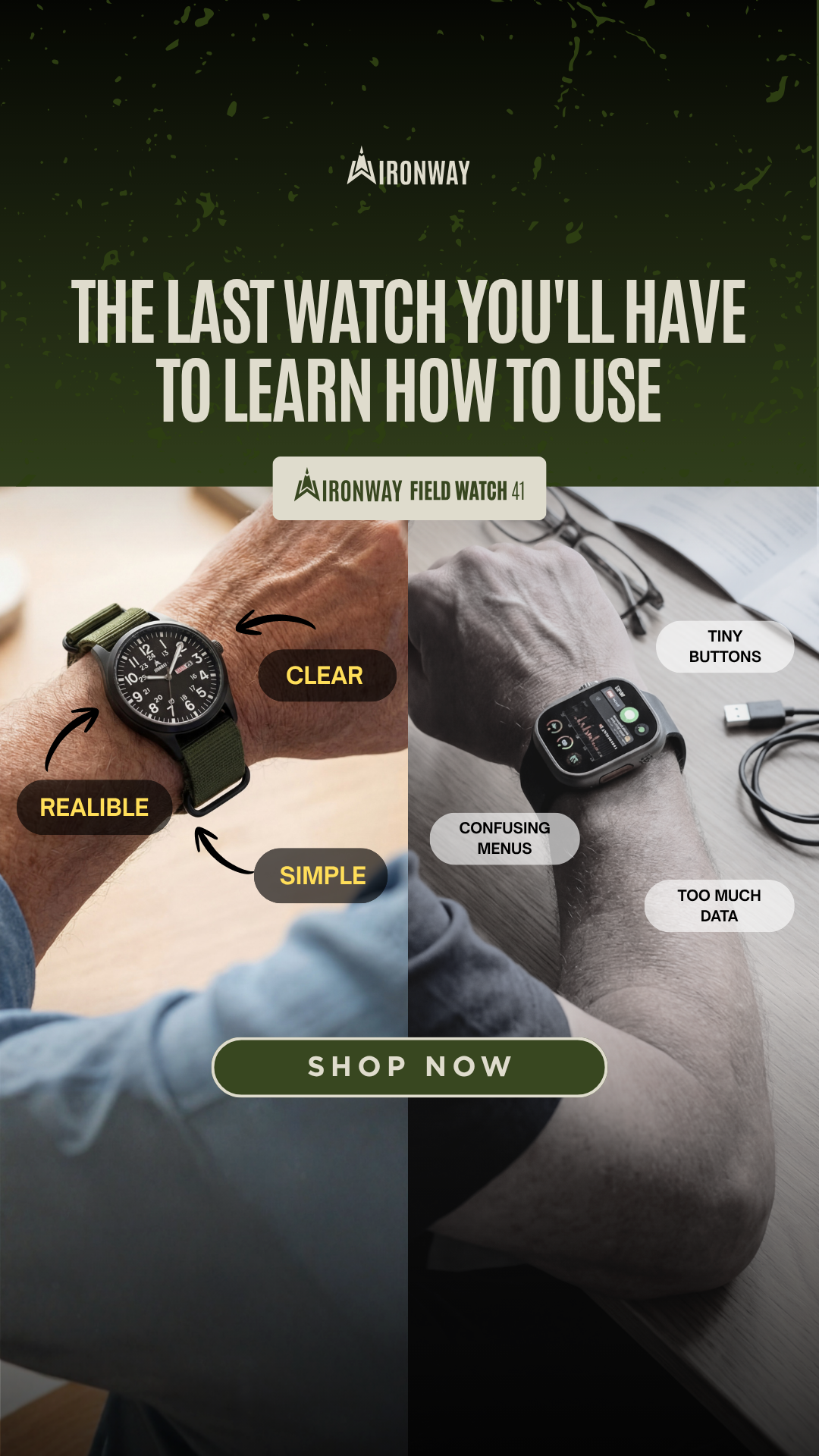 Ironway Facebook ad