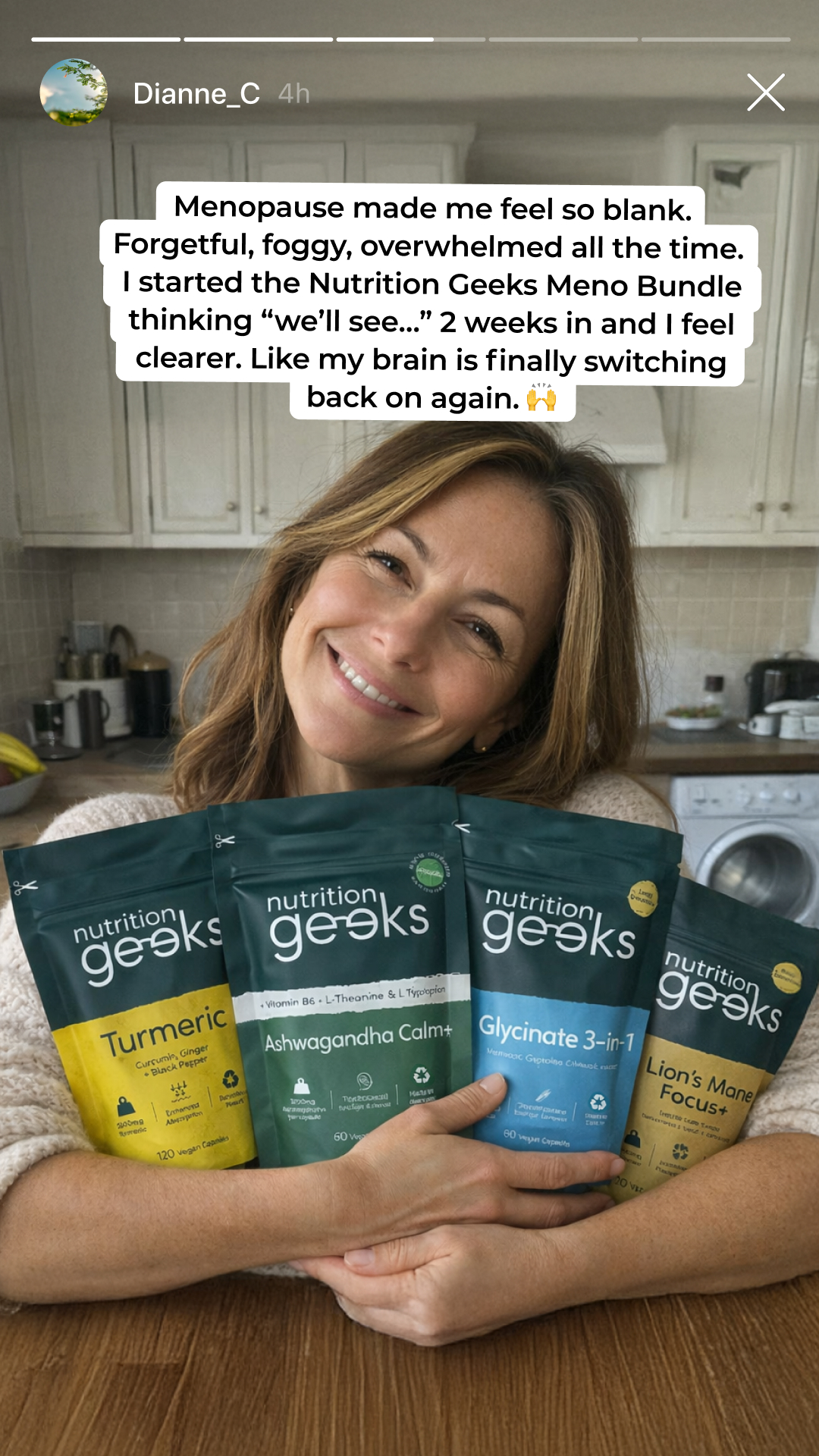 Nutrition Geeks Facebook ad