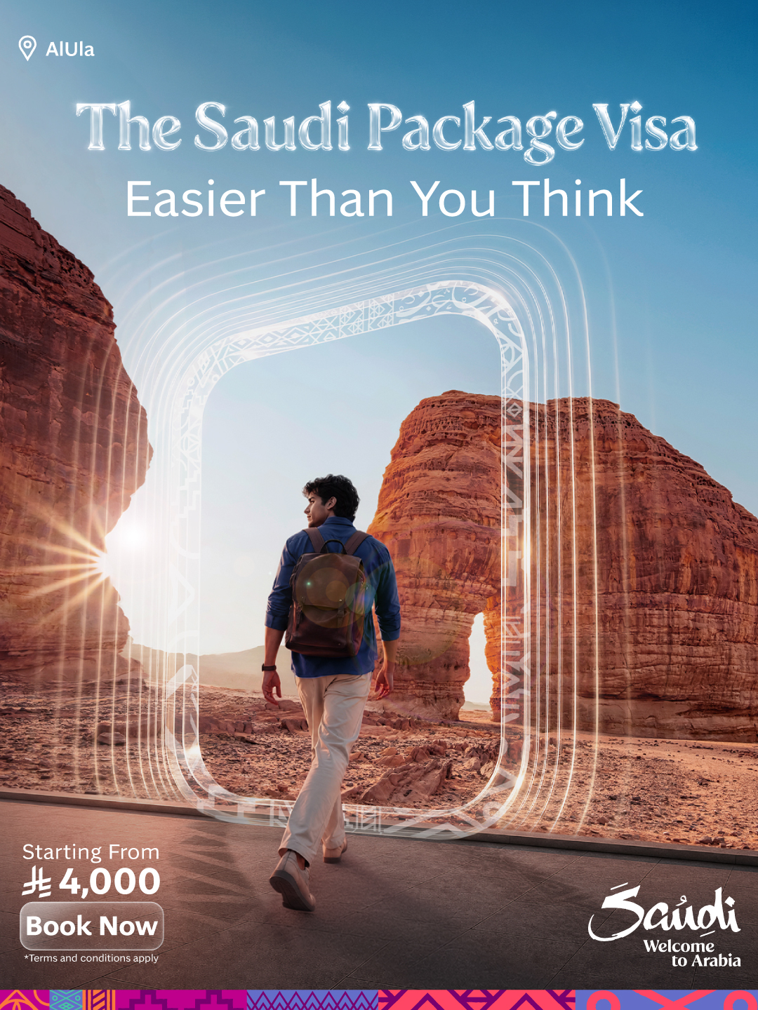 Visit Saudi Facebook ad