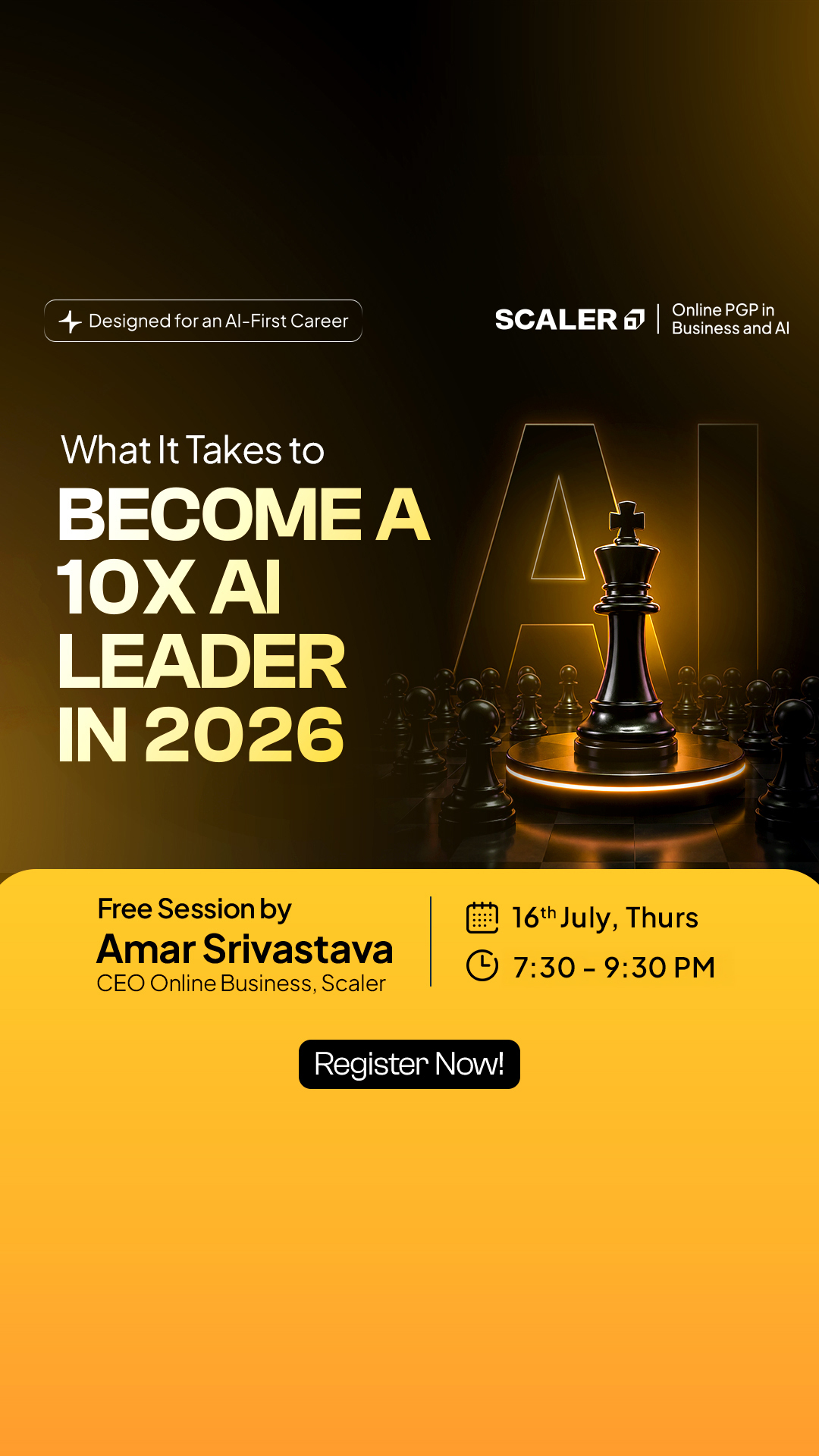 SCALER Facebook ad