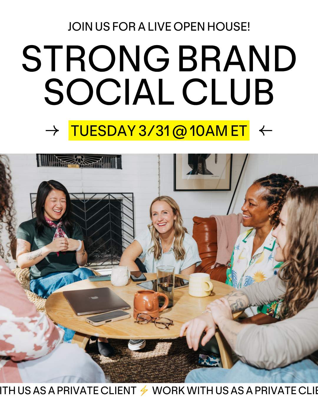 Strong Brand Social Facebook ad