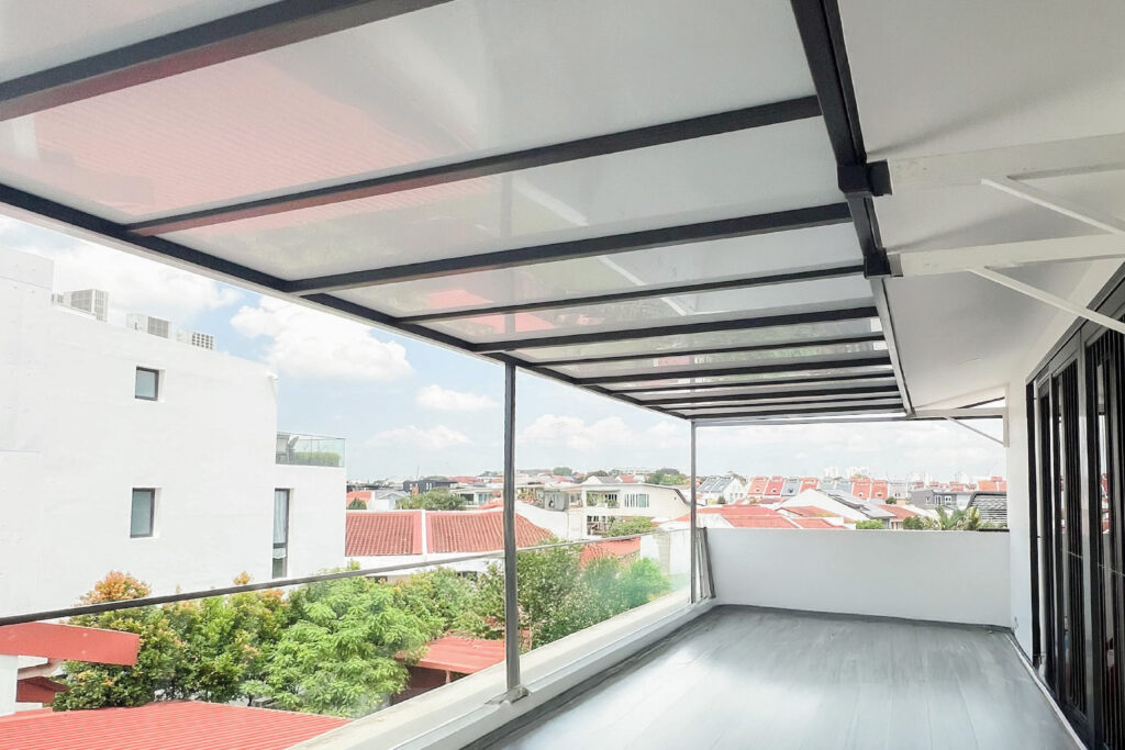 ShadeSpace Facebook ad: The Modern Roofing Choice Built for Singapore Homes 