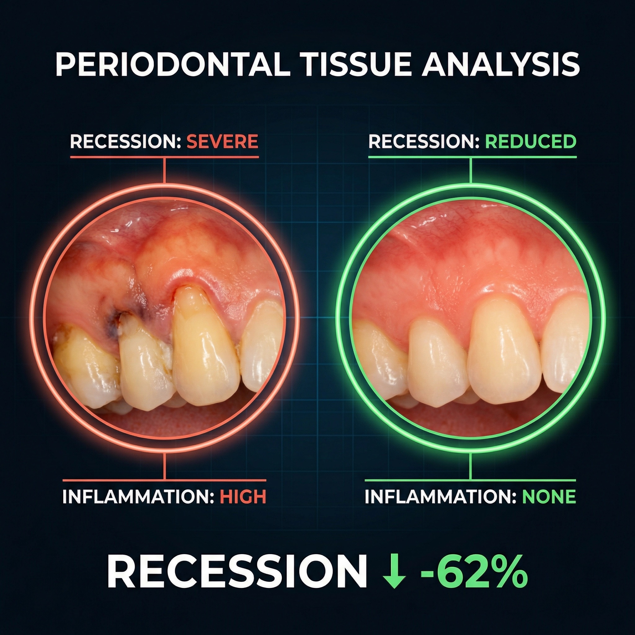 Receding Gums Reset Facebook ad
