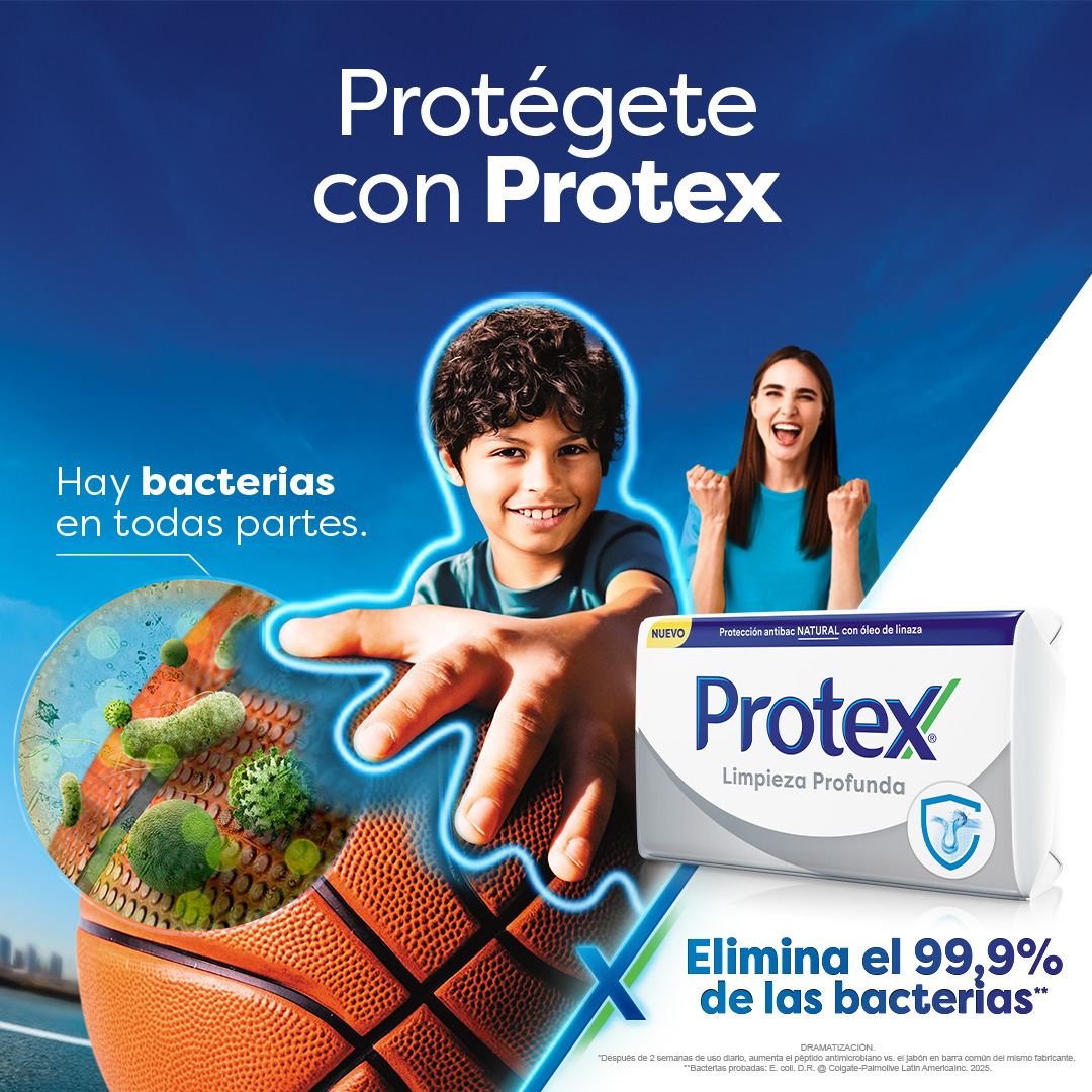 Protex Latinoamérica Facebook ad: Jabón Antibacterial | Para la buena salud de la piel |…
