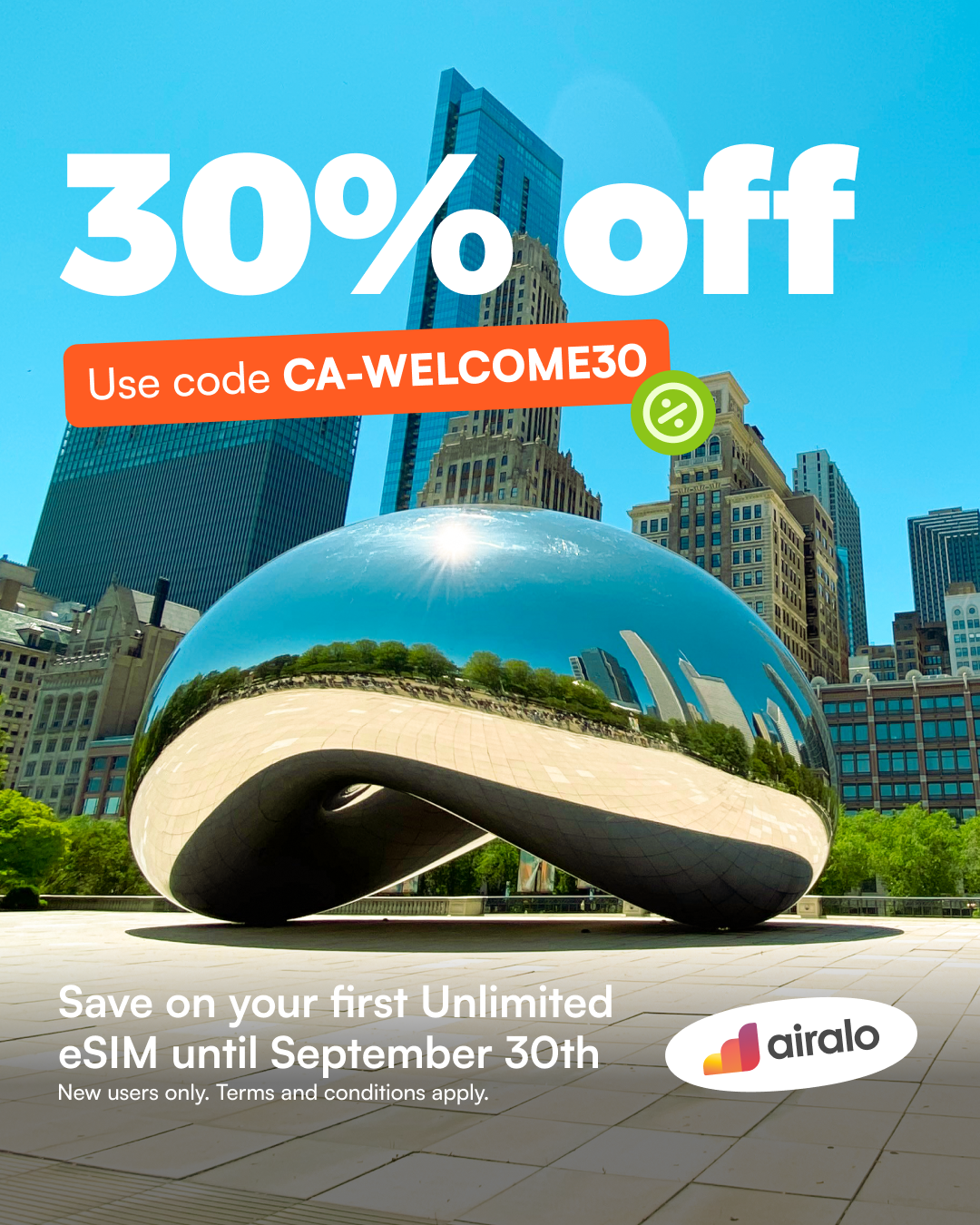 Airalo Global eSIM Store Facebook ad