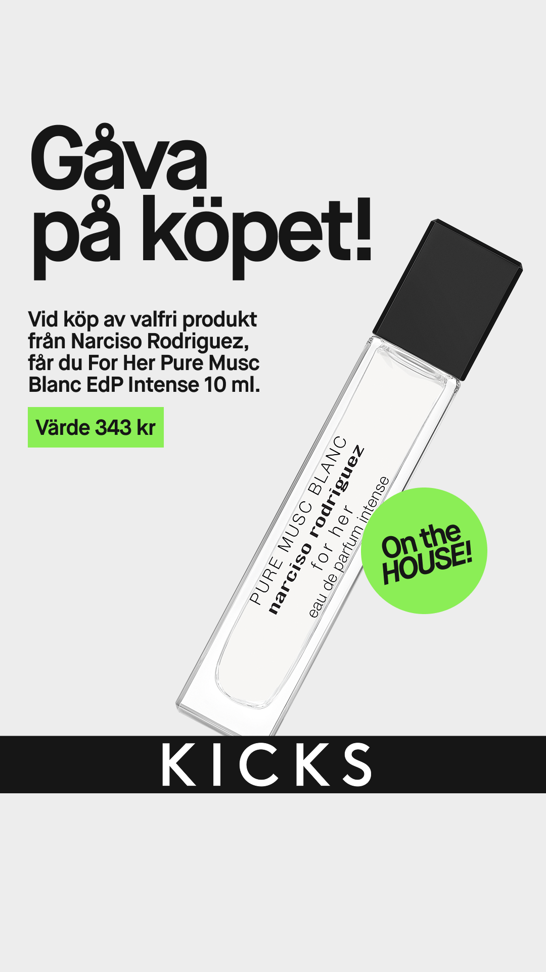 KICKS Facebook ad