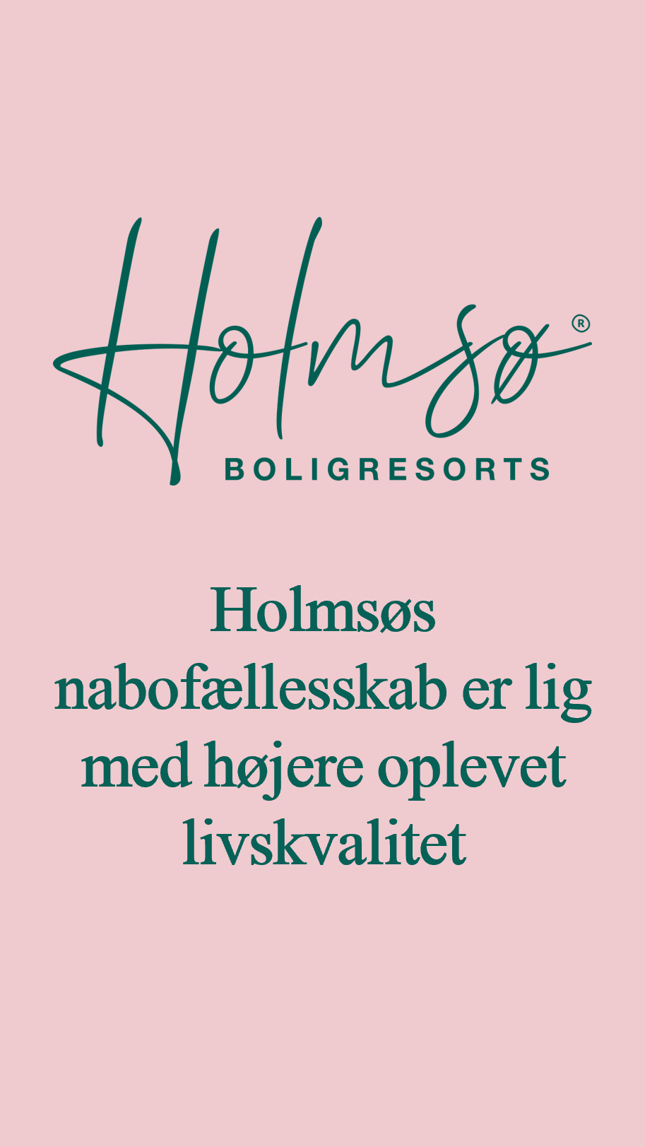 Holmsø Boligresorts Facebook ad
