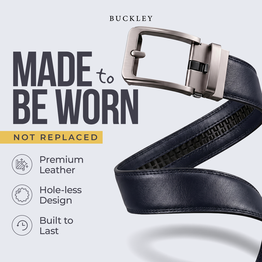 Buckley Belts Facebook ad