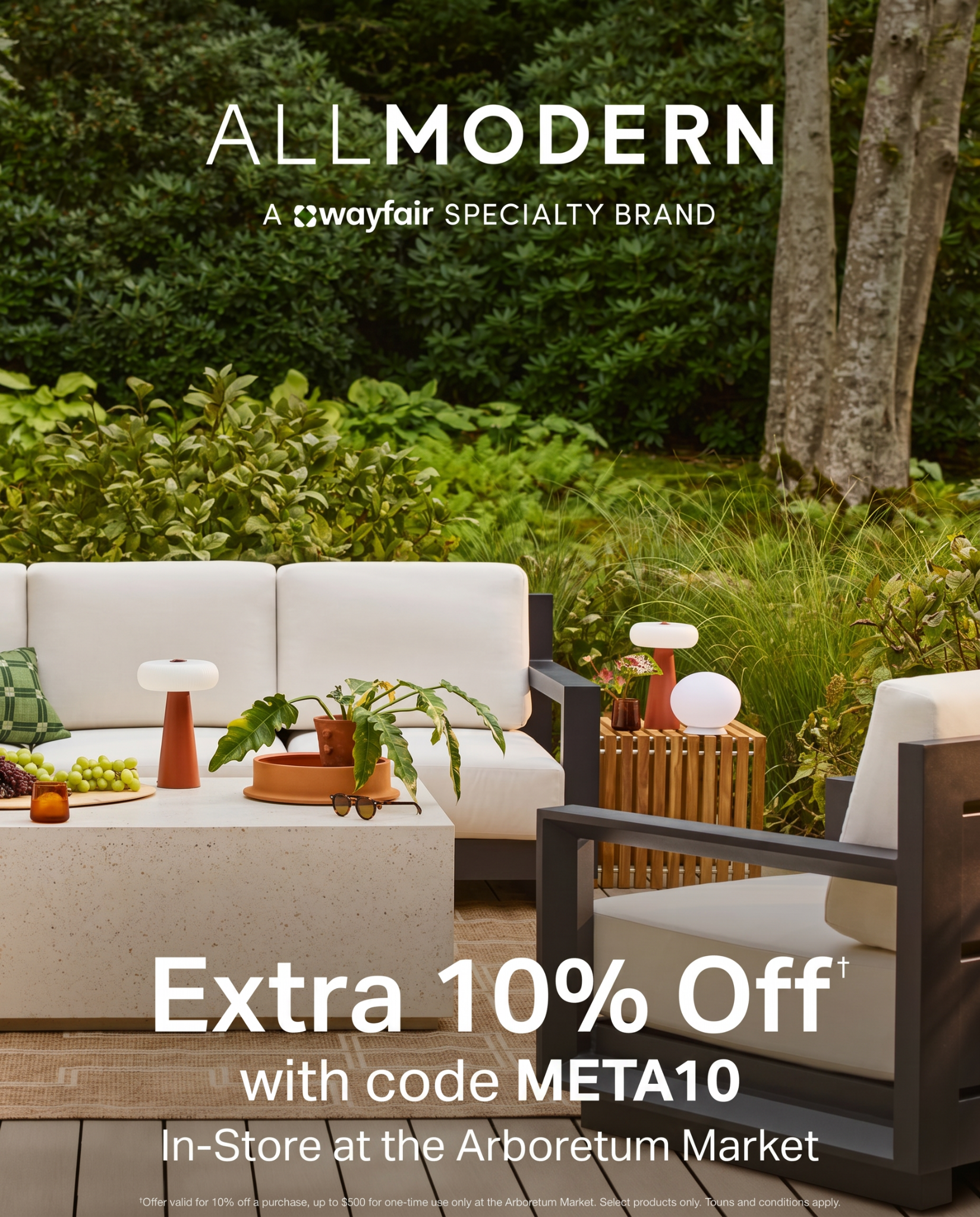 AllModern Facebook ad