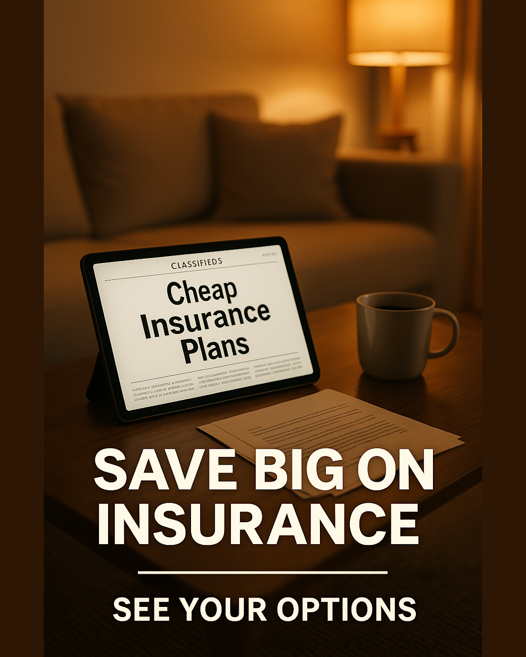 Clever Consumer - Lifestyle Facebook ad: Cheap Insurance