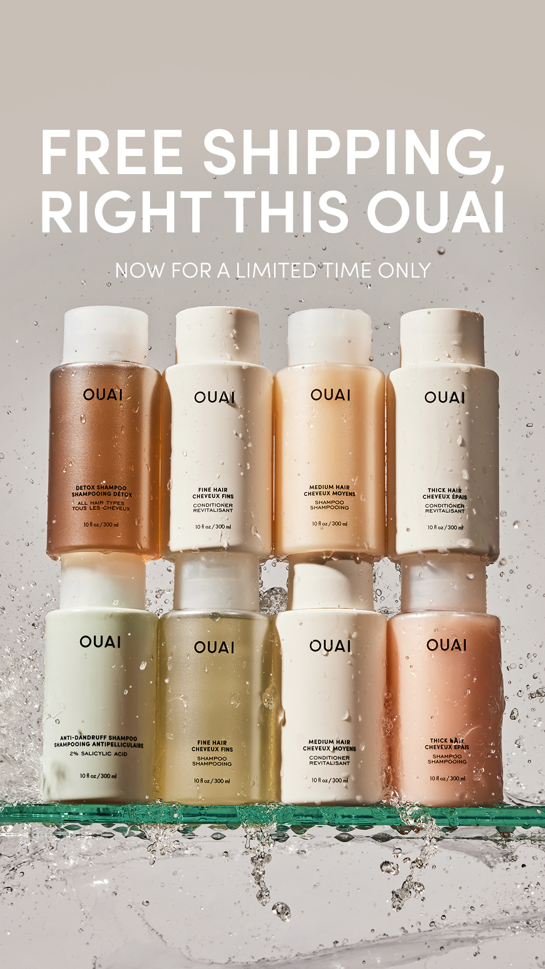 OUAI Facebook ad