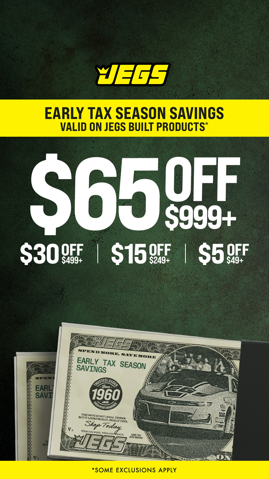 JEGS Performance Facebook ad