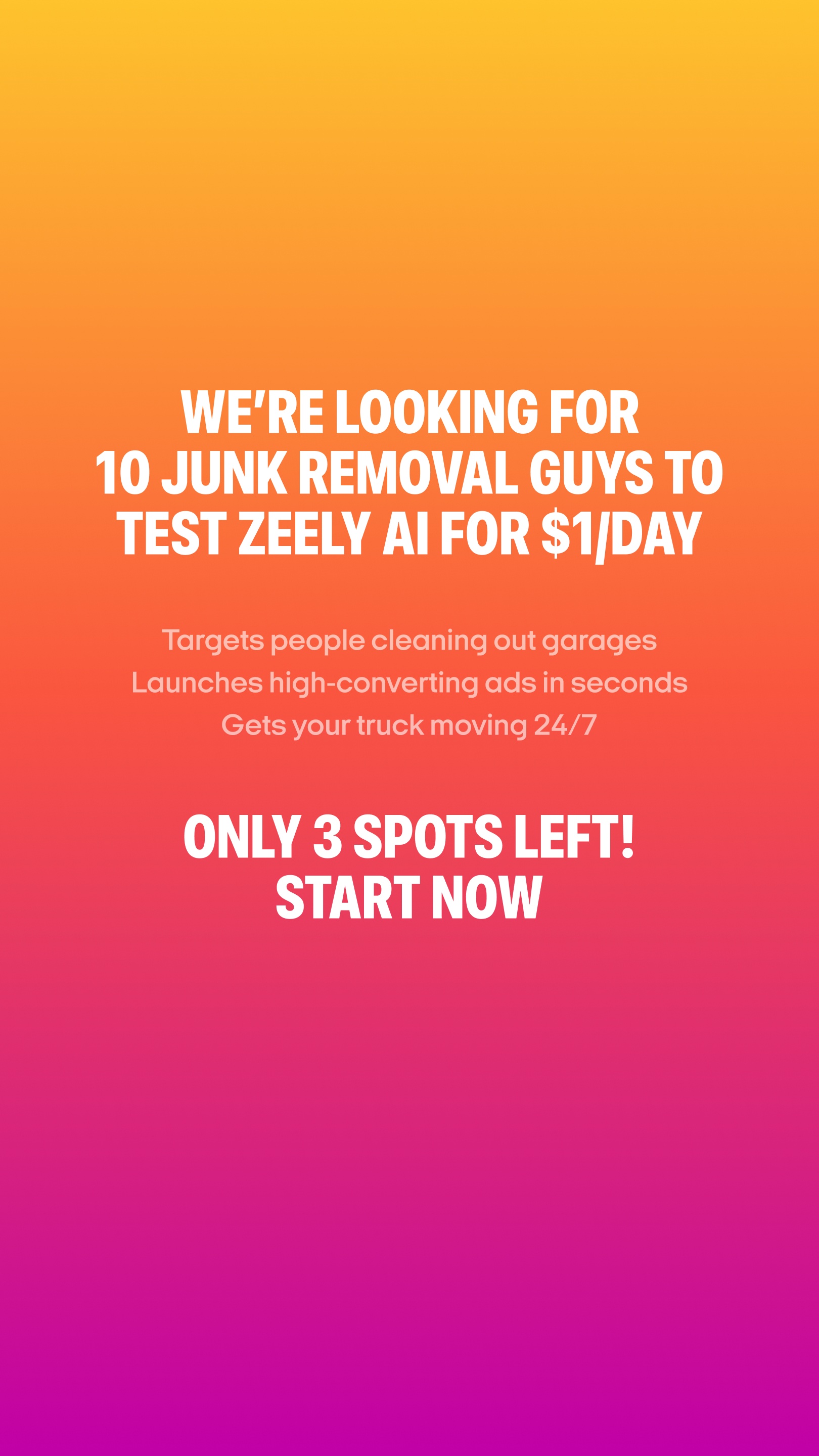 Zeely Facebook ad