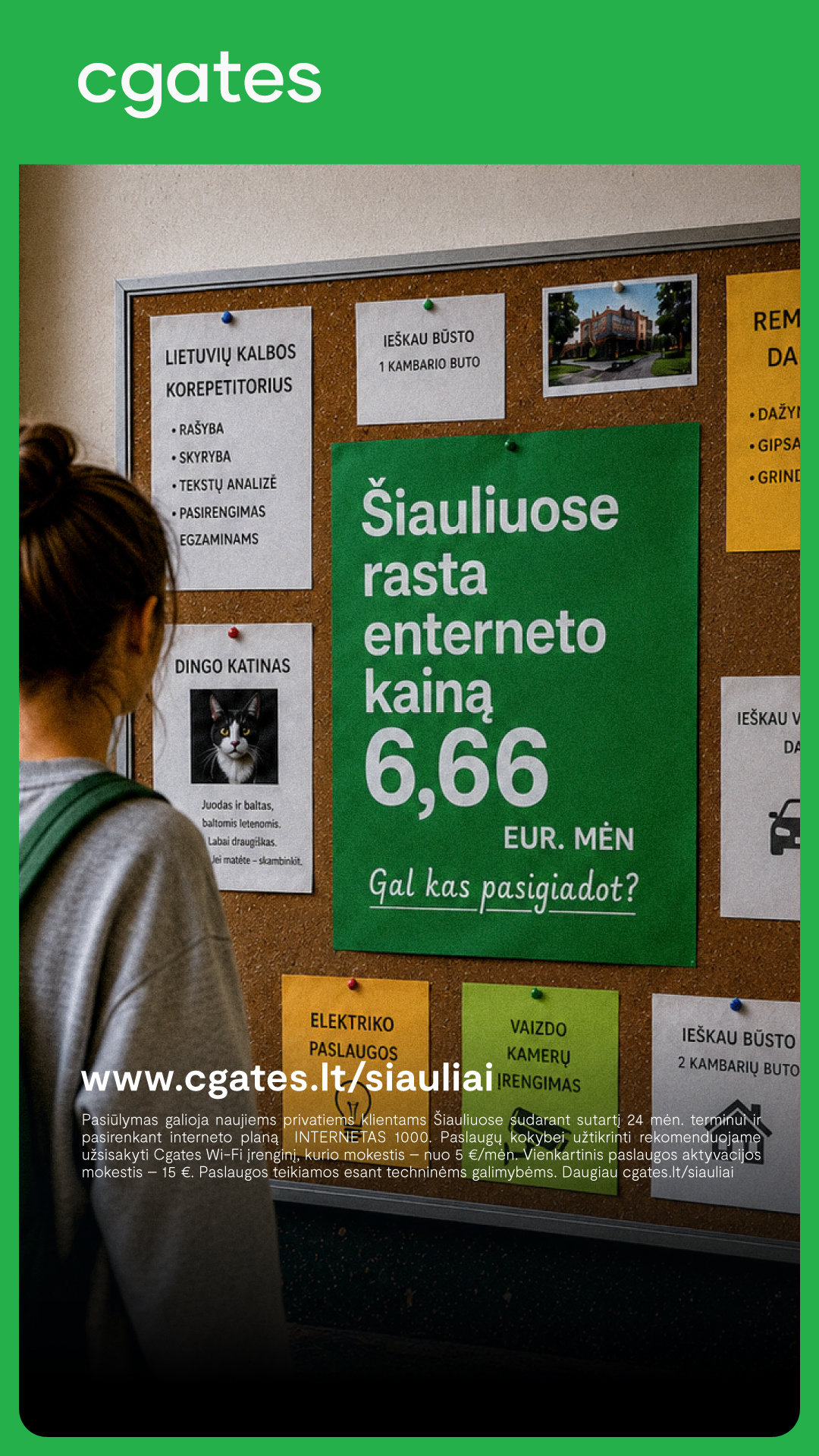 Cgates Facebook ad