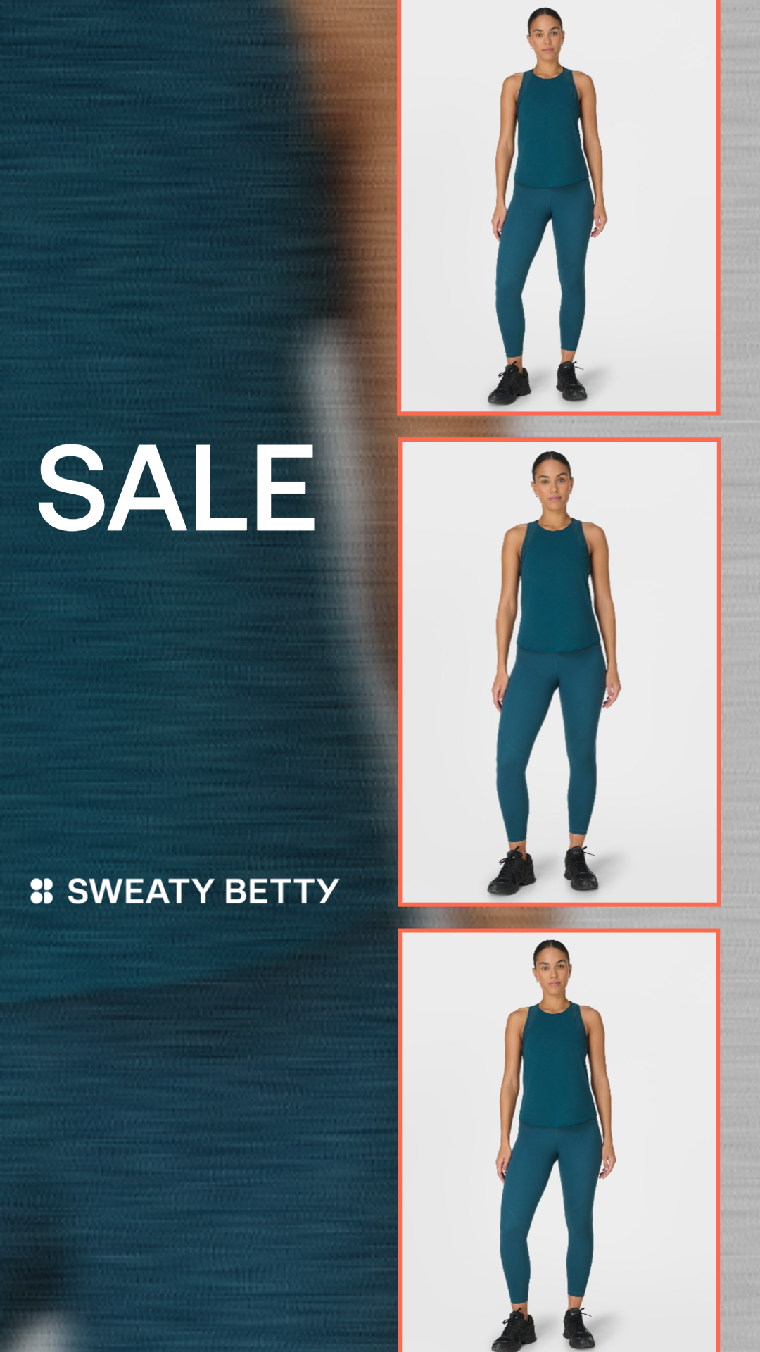 Sweaty Betty Facebook ad