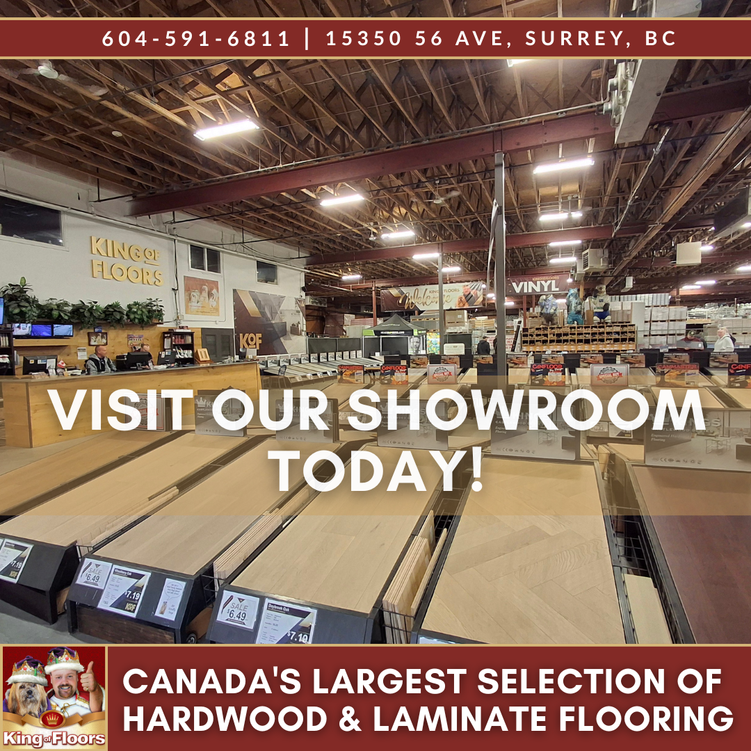 King of Floors Facebook ad: Don't buy your floors from a tiny sample…