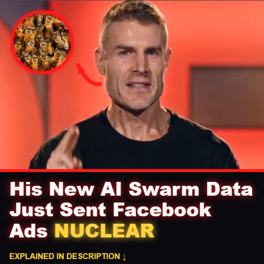 Alex Becker Facebook ad: Bad data = Bad Facebook Ad ROI. This AI Swarm tracking…