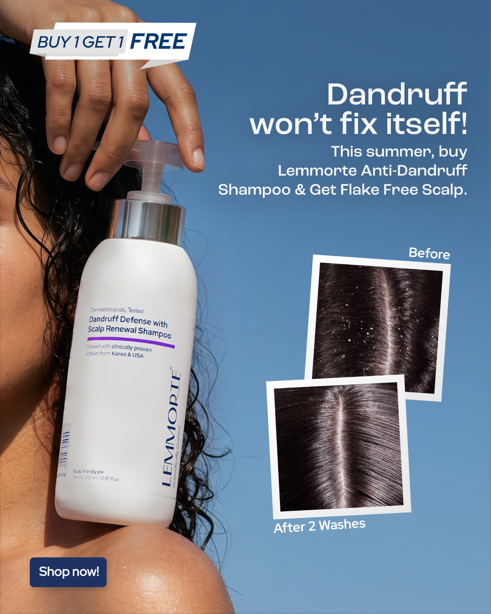 Lemmorte Facebook ad: BUY 1 GET 1 FREE LIMITED OFFER