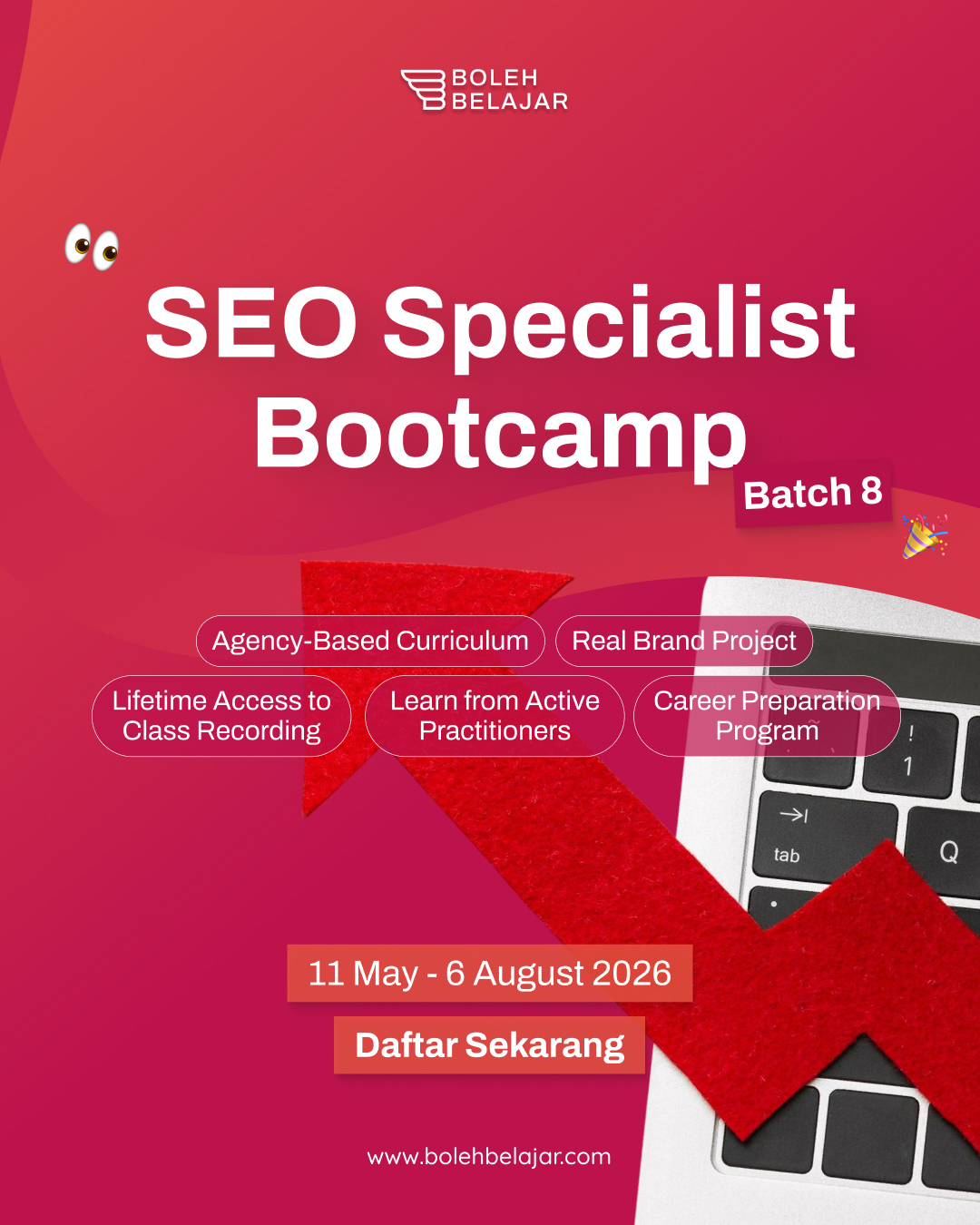 Bolehbelajar Facebook ad