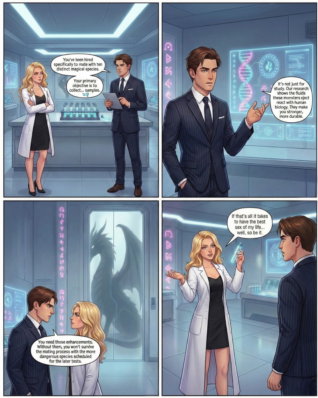 Spicy Romance Stories Facebook ad