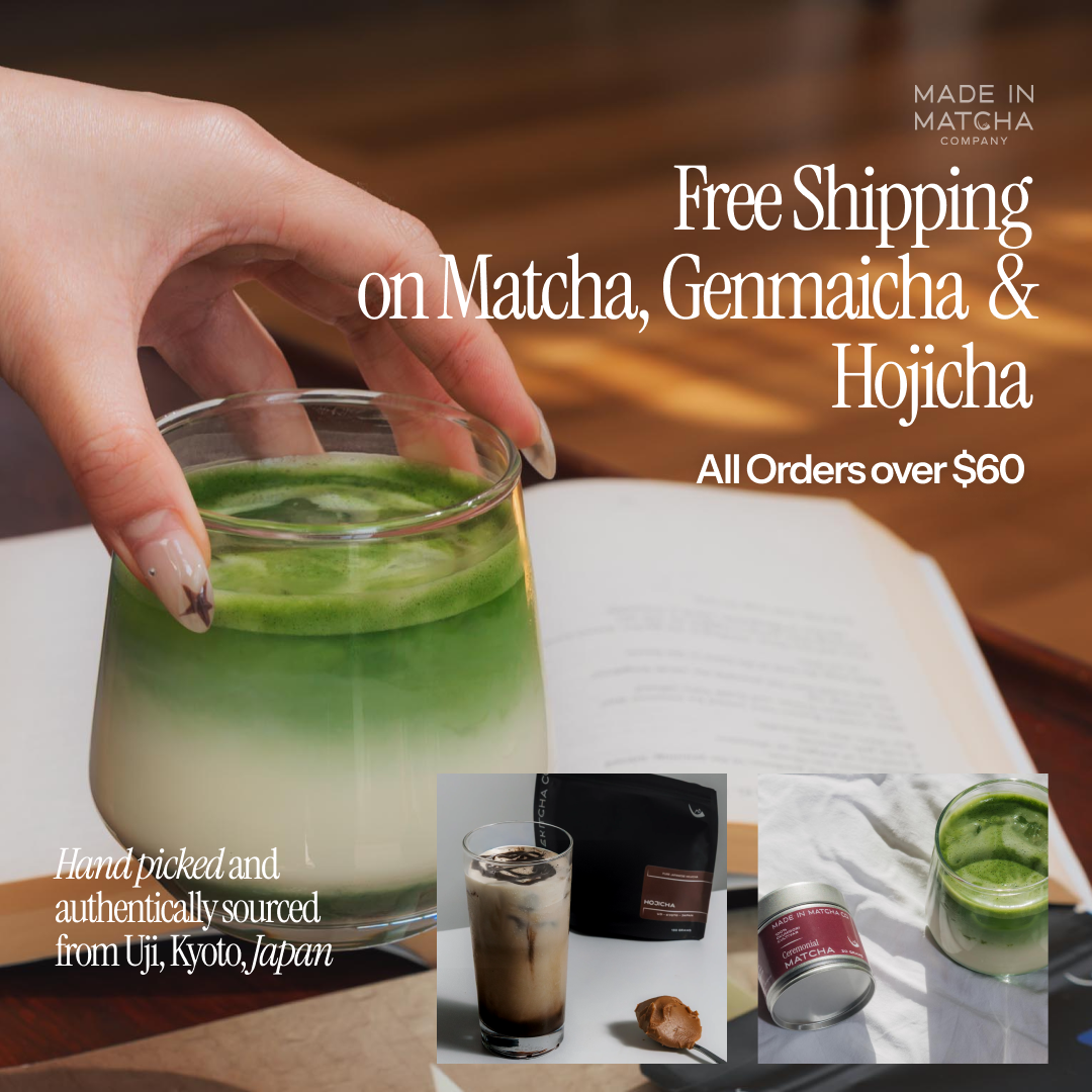 Made In Matcha Co Facebook ad from Jul 31, 2026