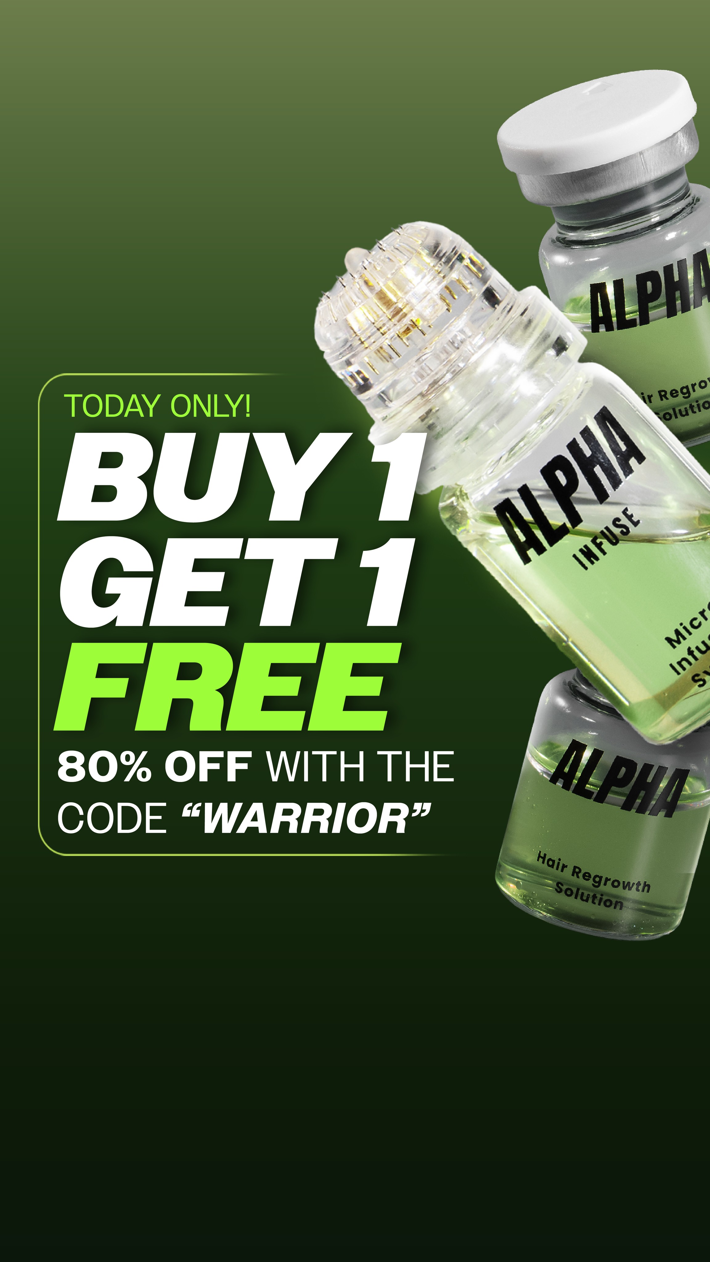 AlphaInfuse Facebook ad