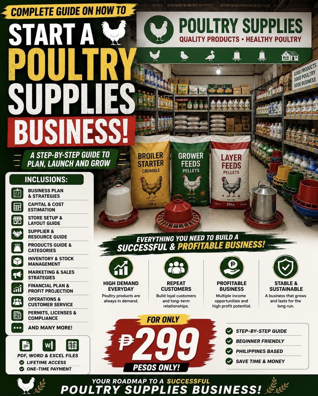 Poultry Supplies Business Guide Facebook ad