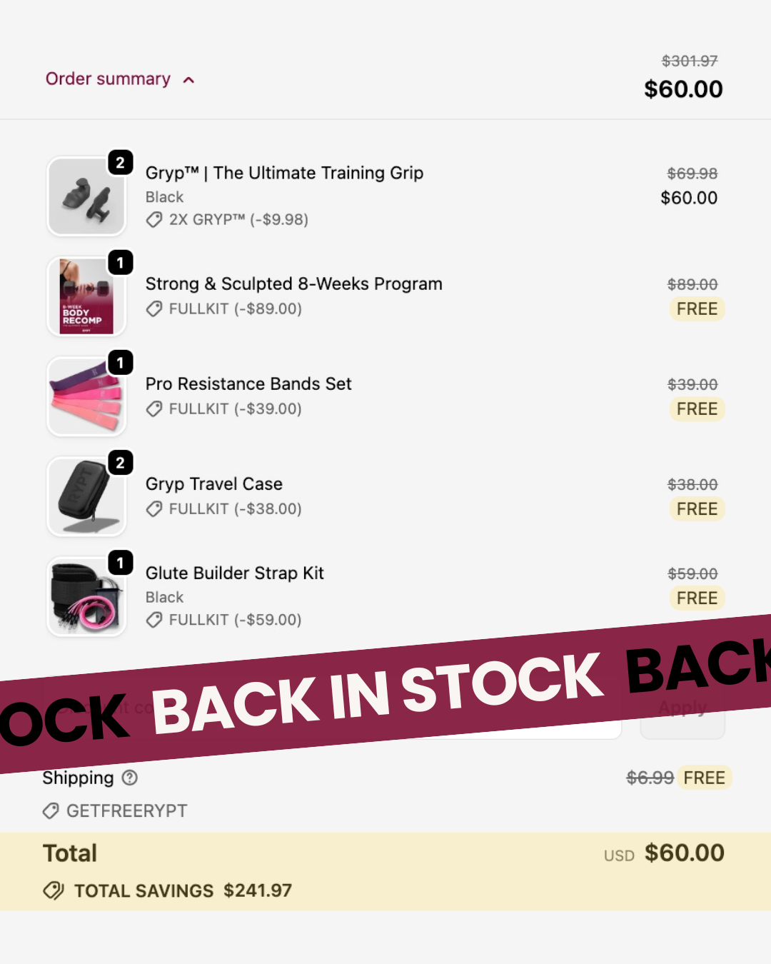 Rypt Facebook ad
