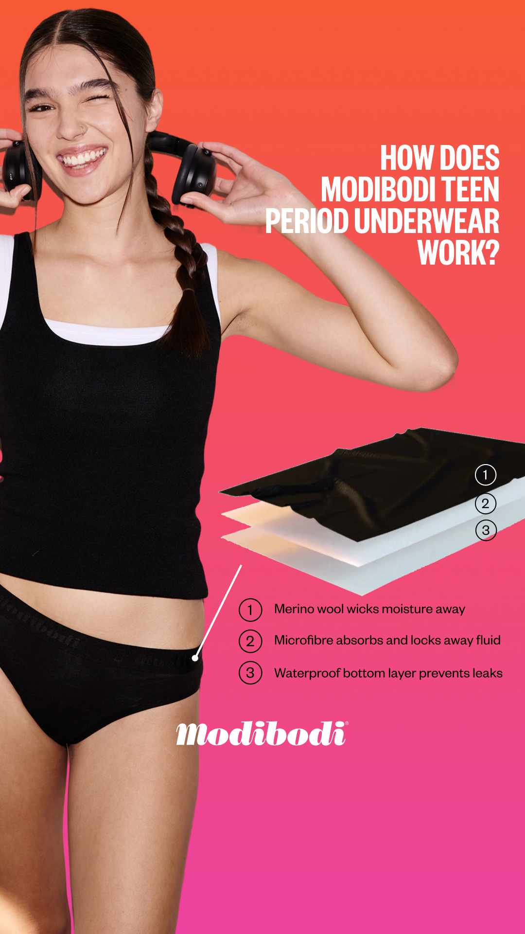 Modibodi Teen Facebook ad