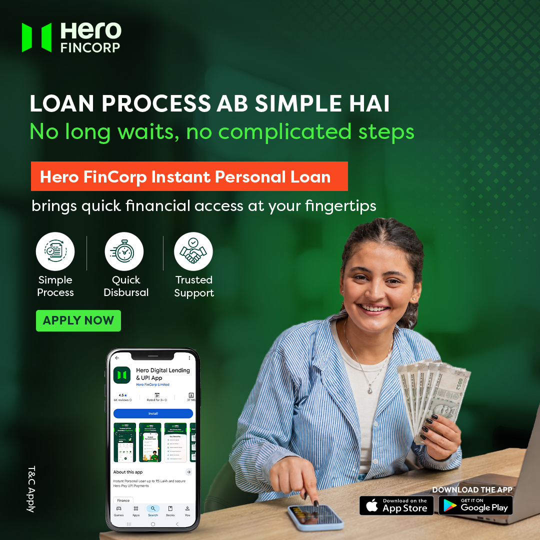 Hero FinCorp Facebook ad