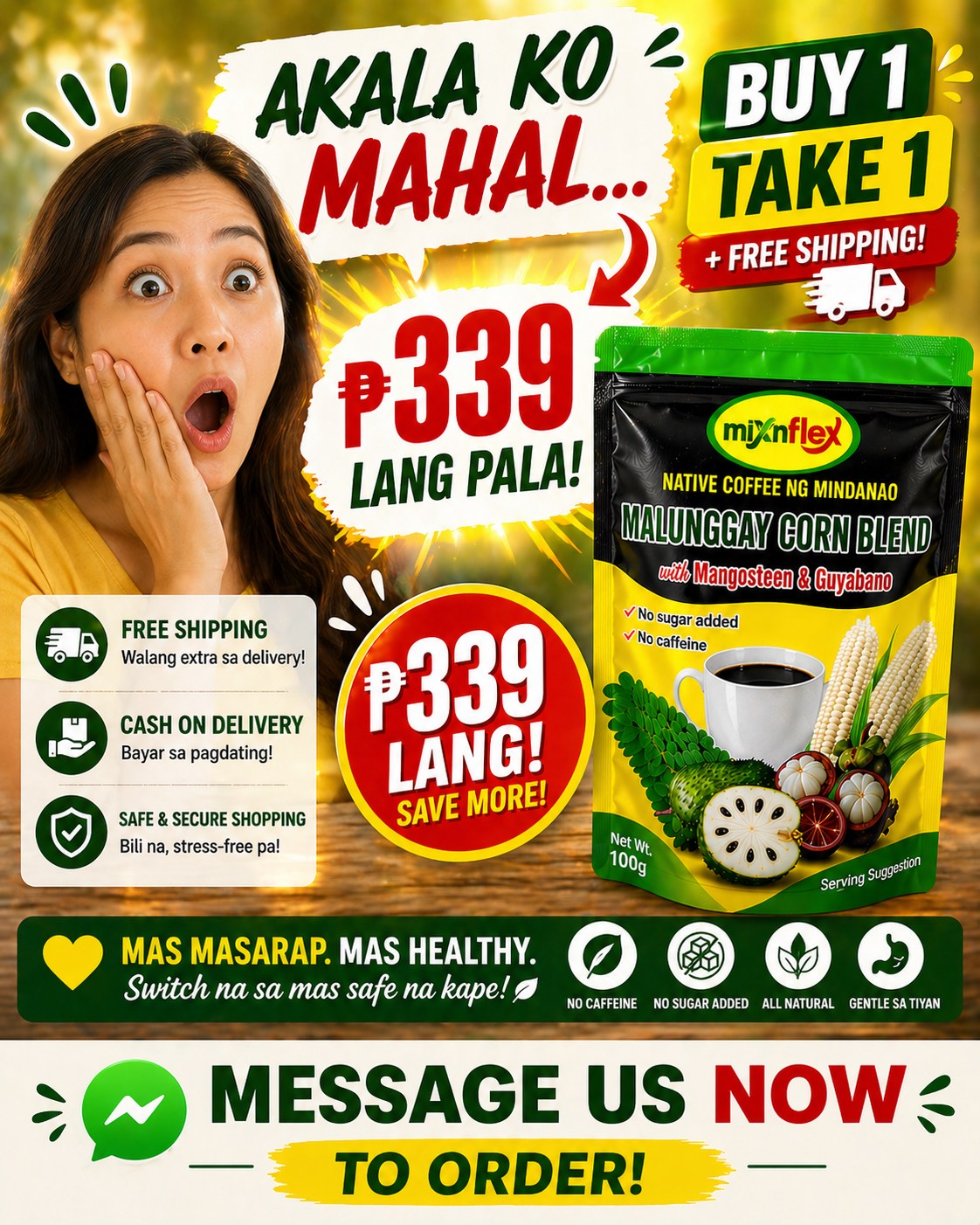Native Coffee ng Mindanao Facebook ad