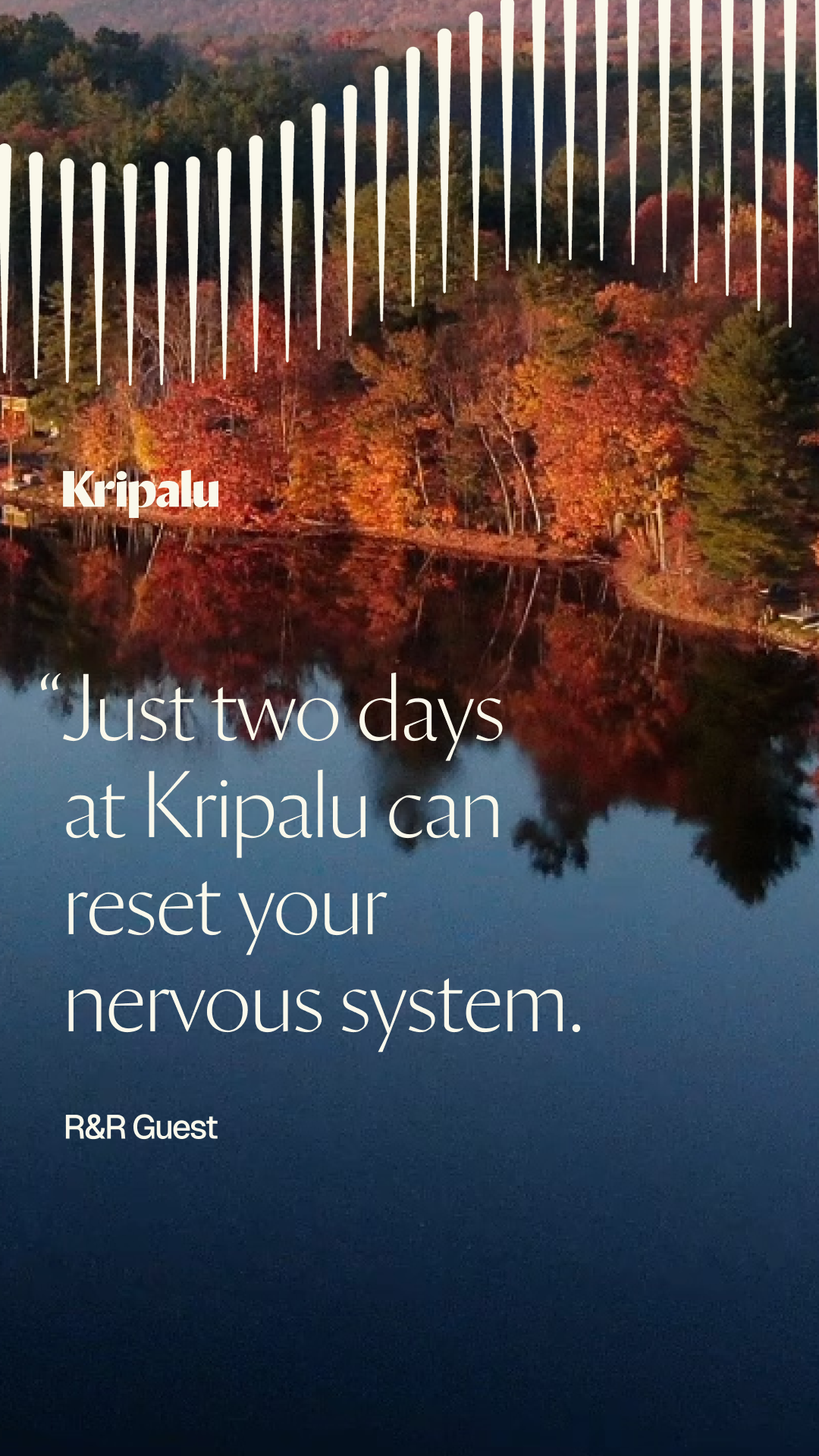 Kripalu Center for Yoga & Health Facebook ad