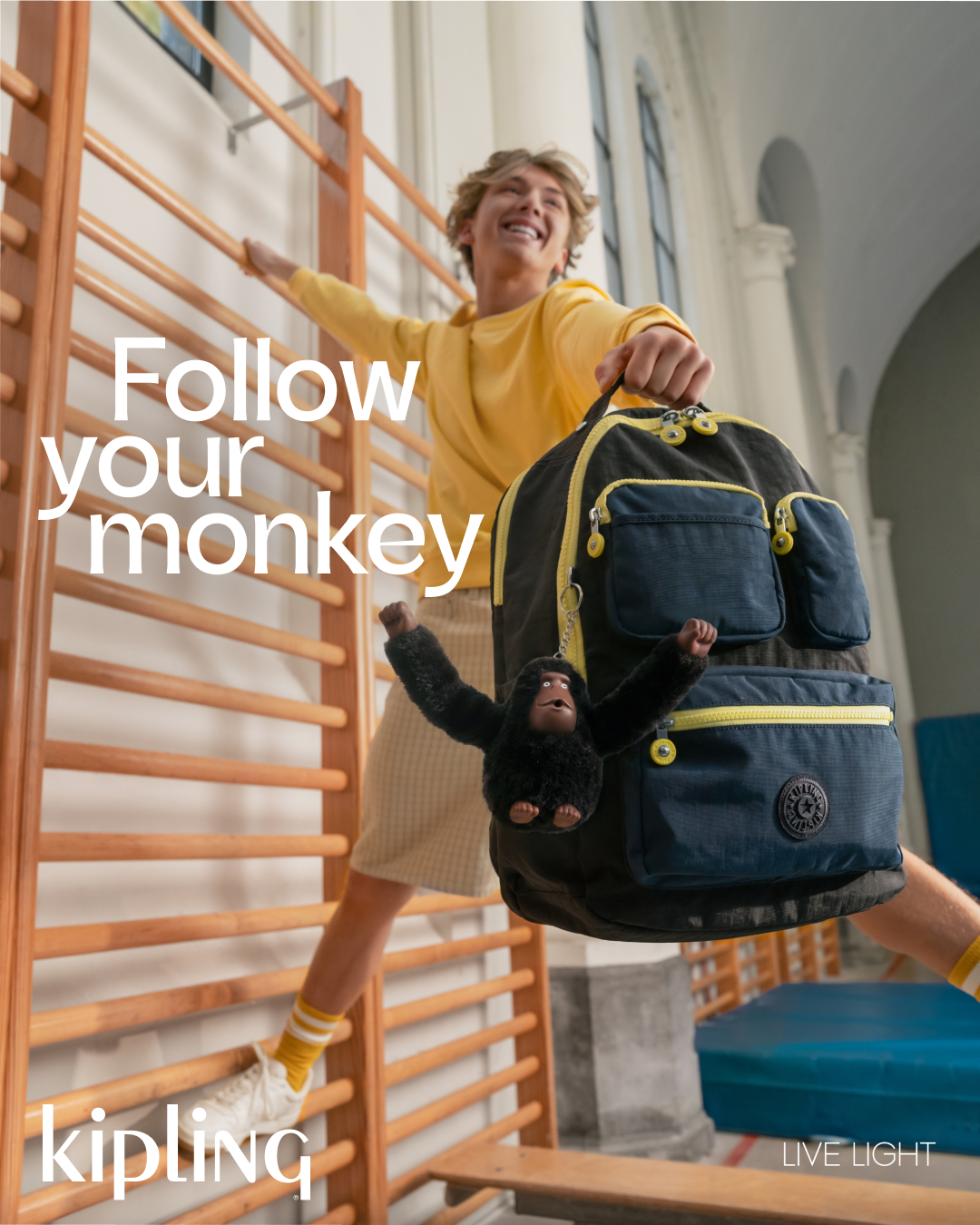 Kipling Facebook ad