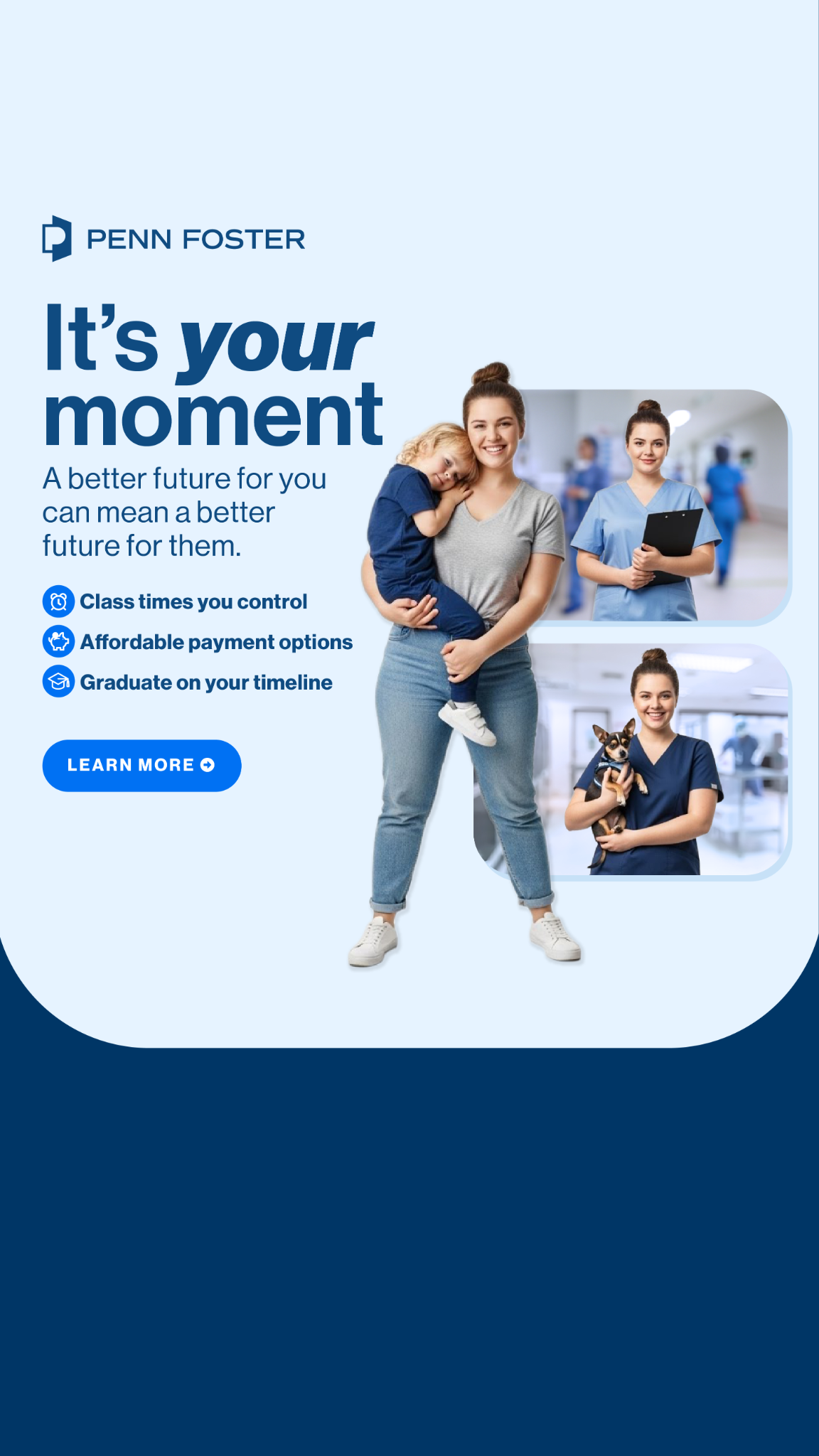 Penn Foster Facebook ad