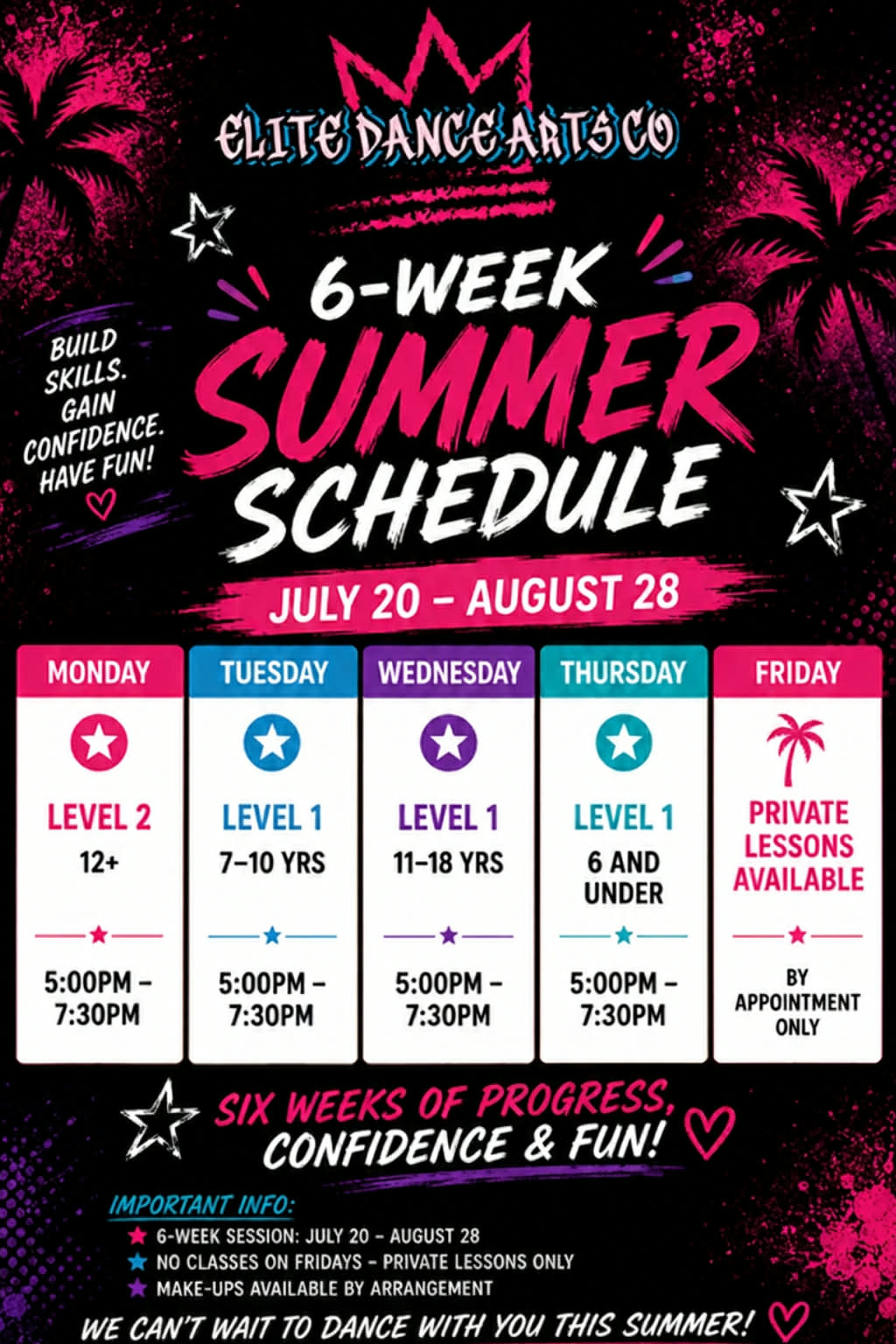 Elite Dance Arts Co. Facebook ad from Jun 29, 2026