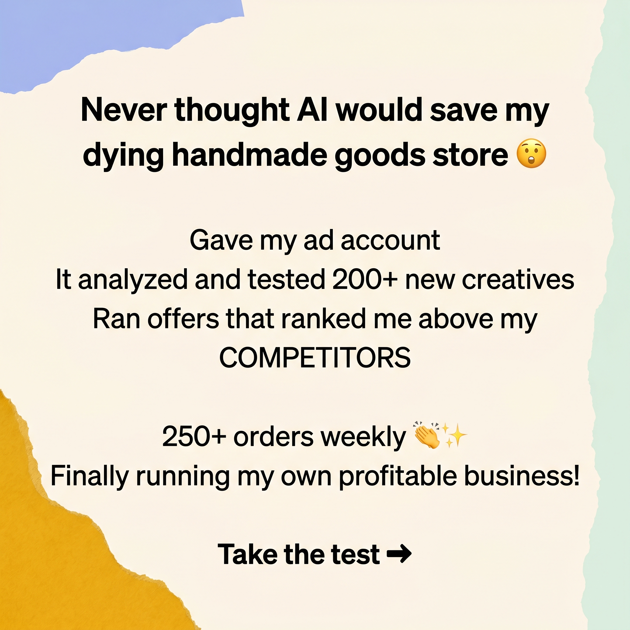 trycrush.ai Facebook ad
