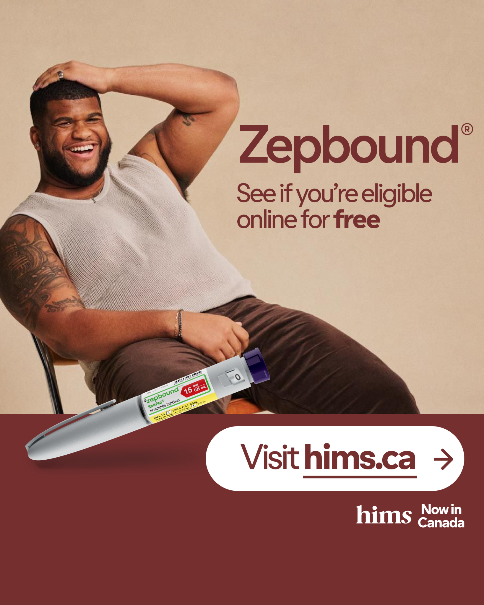 hims Facebook ad