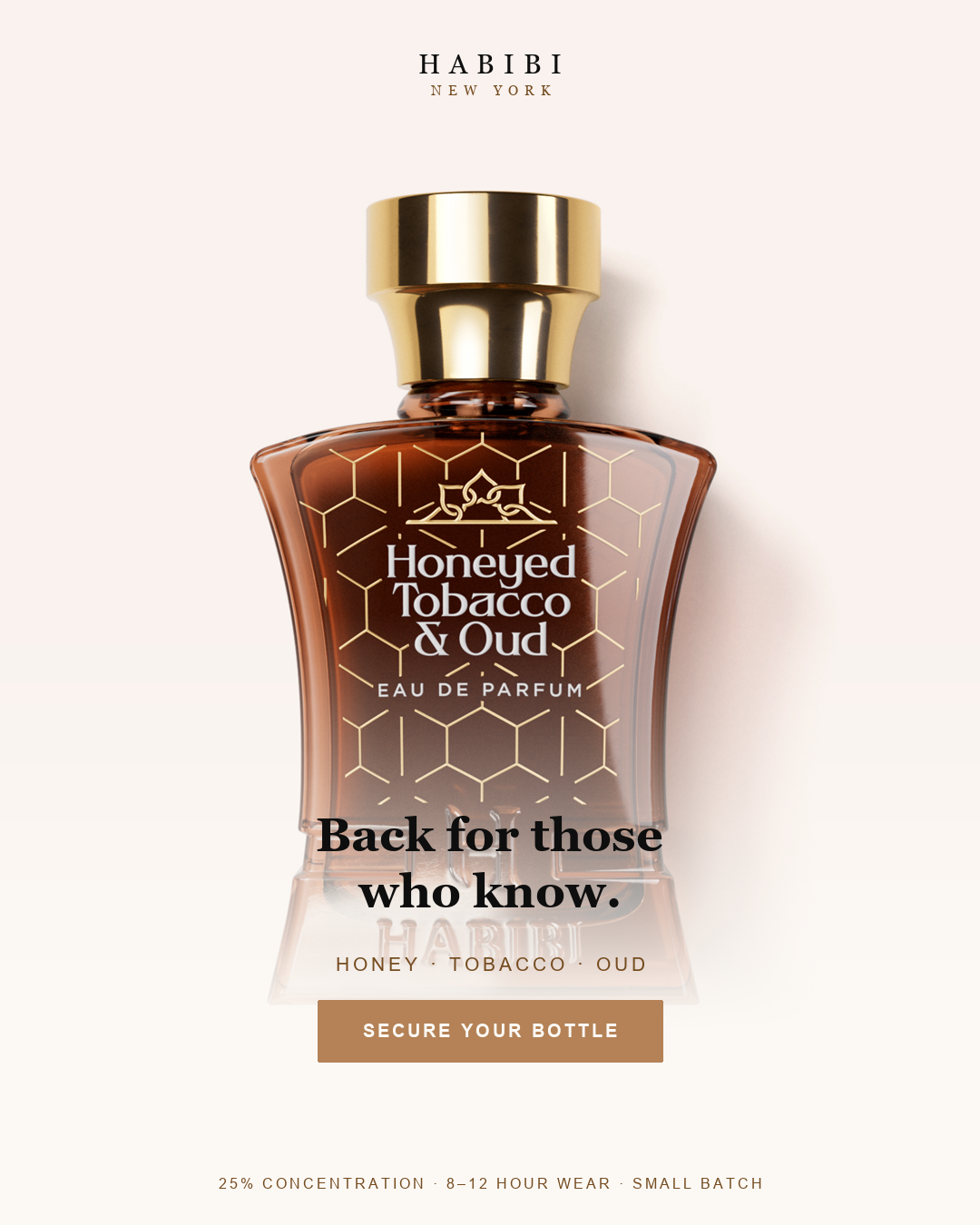 Habibi New York - Luxury Fragrance Facebook ad