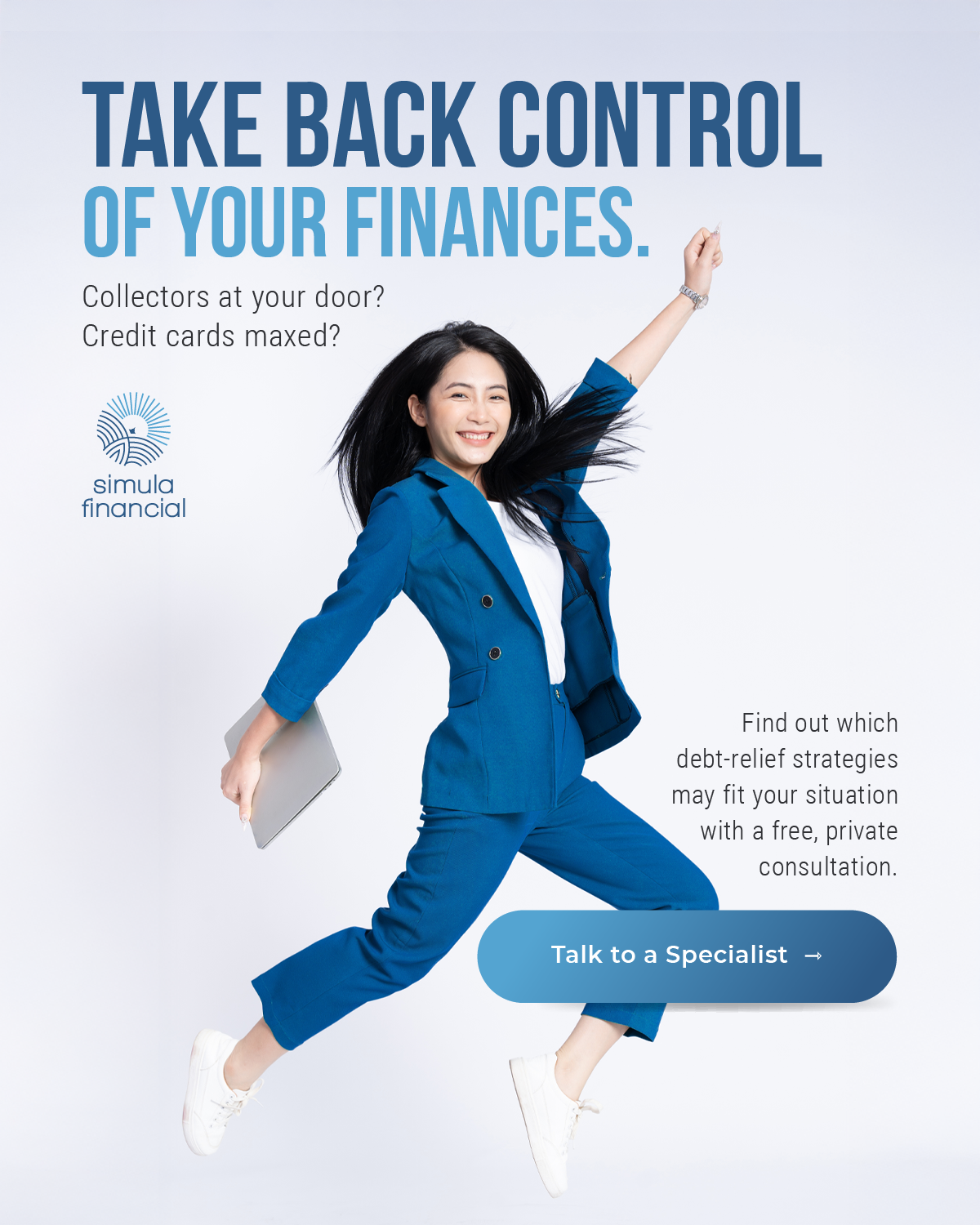 Jennifer Croft at Simula Financial Facebook ad: Attention Filipinos in Debt
