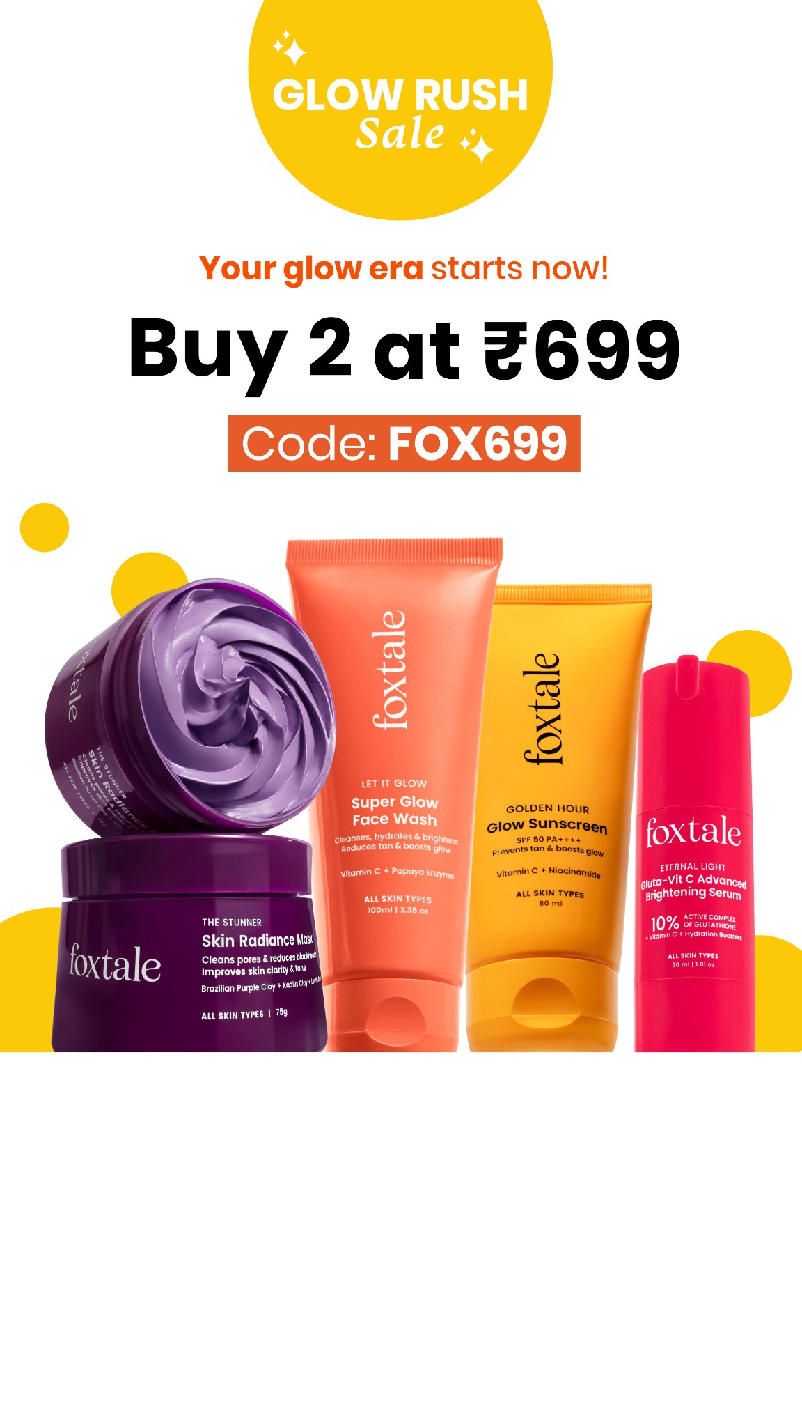 Foxtale Facebook ad