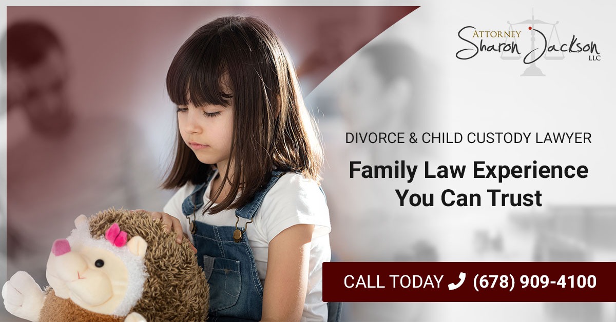 Attorney Sharon Jackson LLC Facebook ad: Gwinnett County Divorce & Child Custody Lawyer