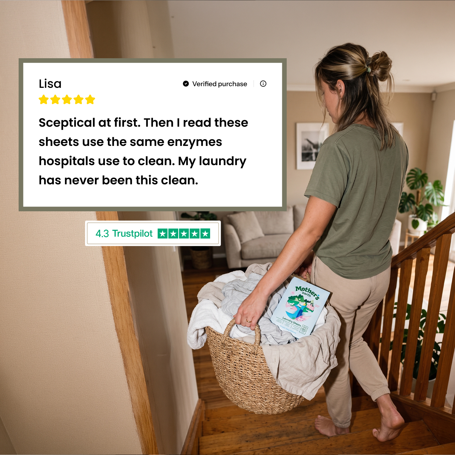 Mothers Earth Facebook ad