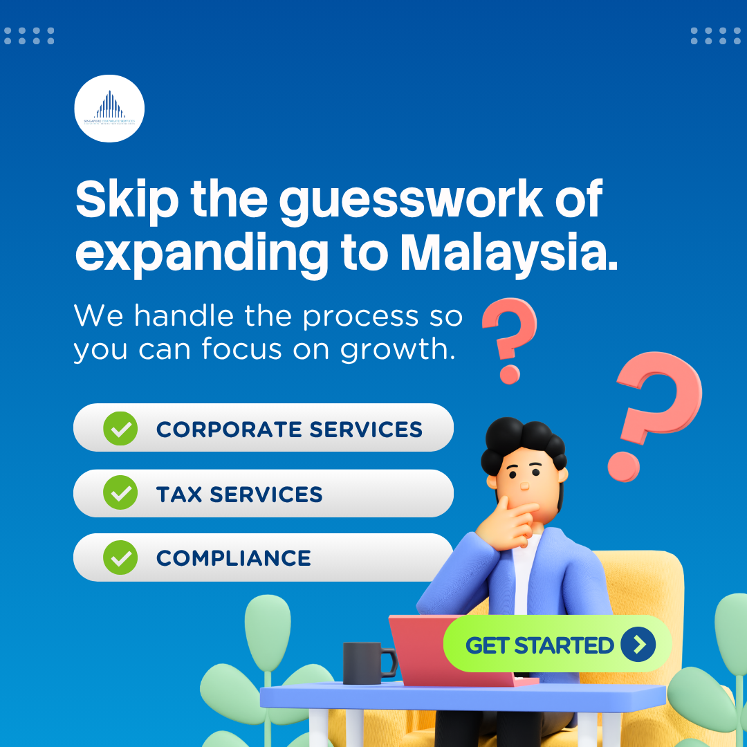 Singapore Corporate Services Pte Ltd - Accounting and Audit Firm Facebook ad: Support In One Place