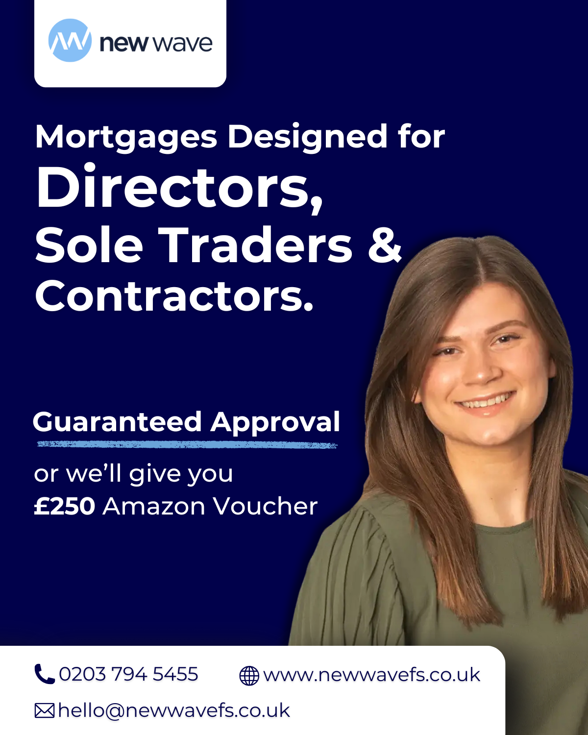 New Wave Financial Services Facebook ad from Feb 24, 2026