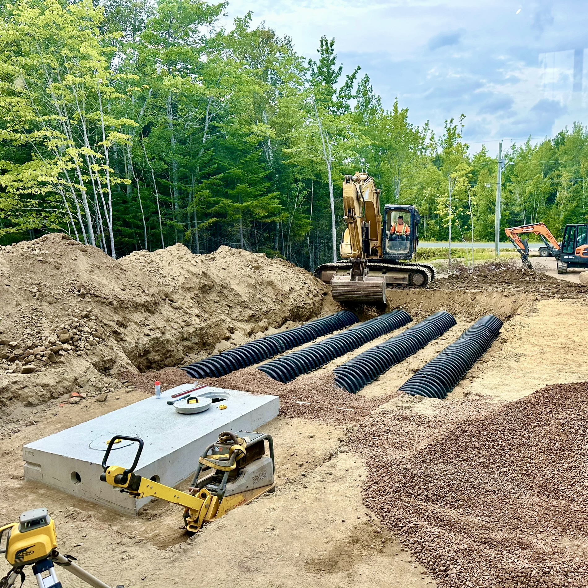 Nortec Excavation Facebook ad: Péninsule Acadienne!