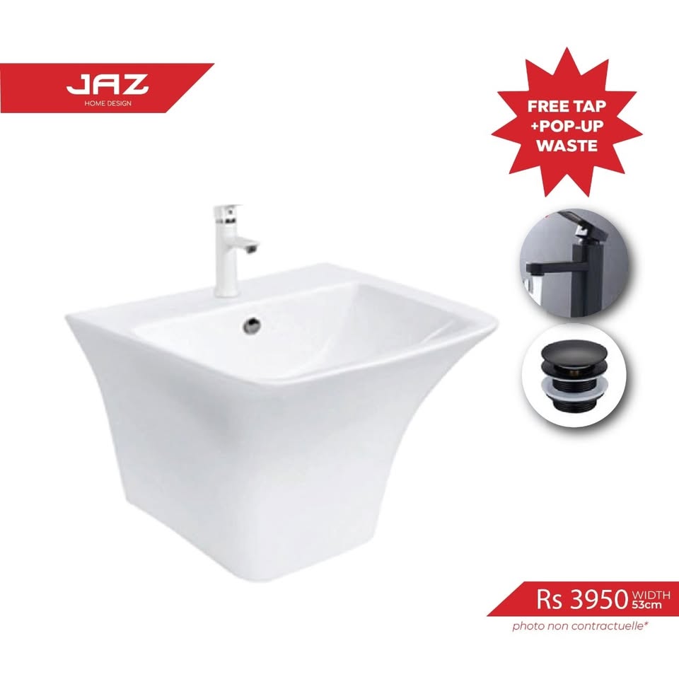 Jaz Home Design Facebook ad: Wash Basins, Shower Sets & Toilets, Jaz Home…