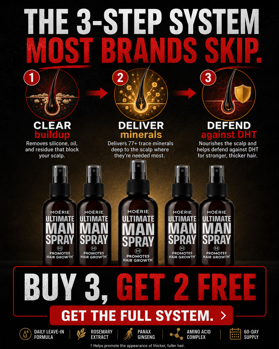 Moerie for men Facebook ad